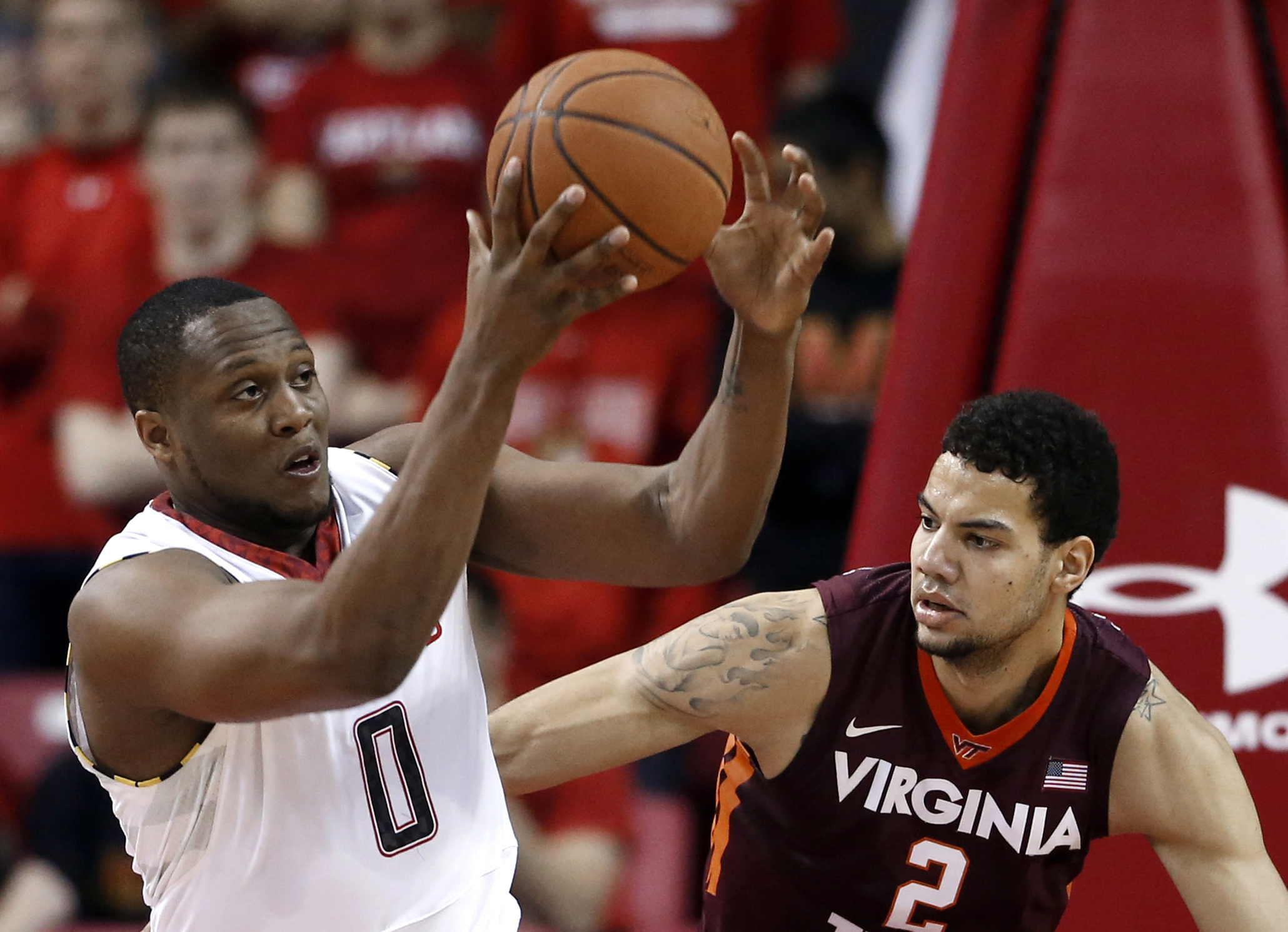 Maryland defeats last-place Virginia Tech 64-47