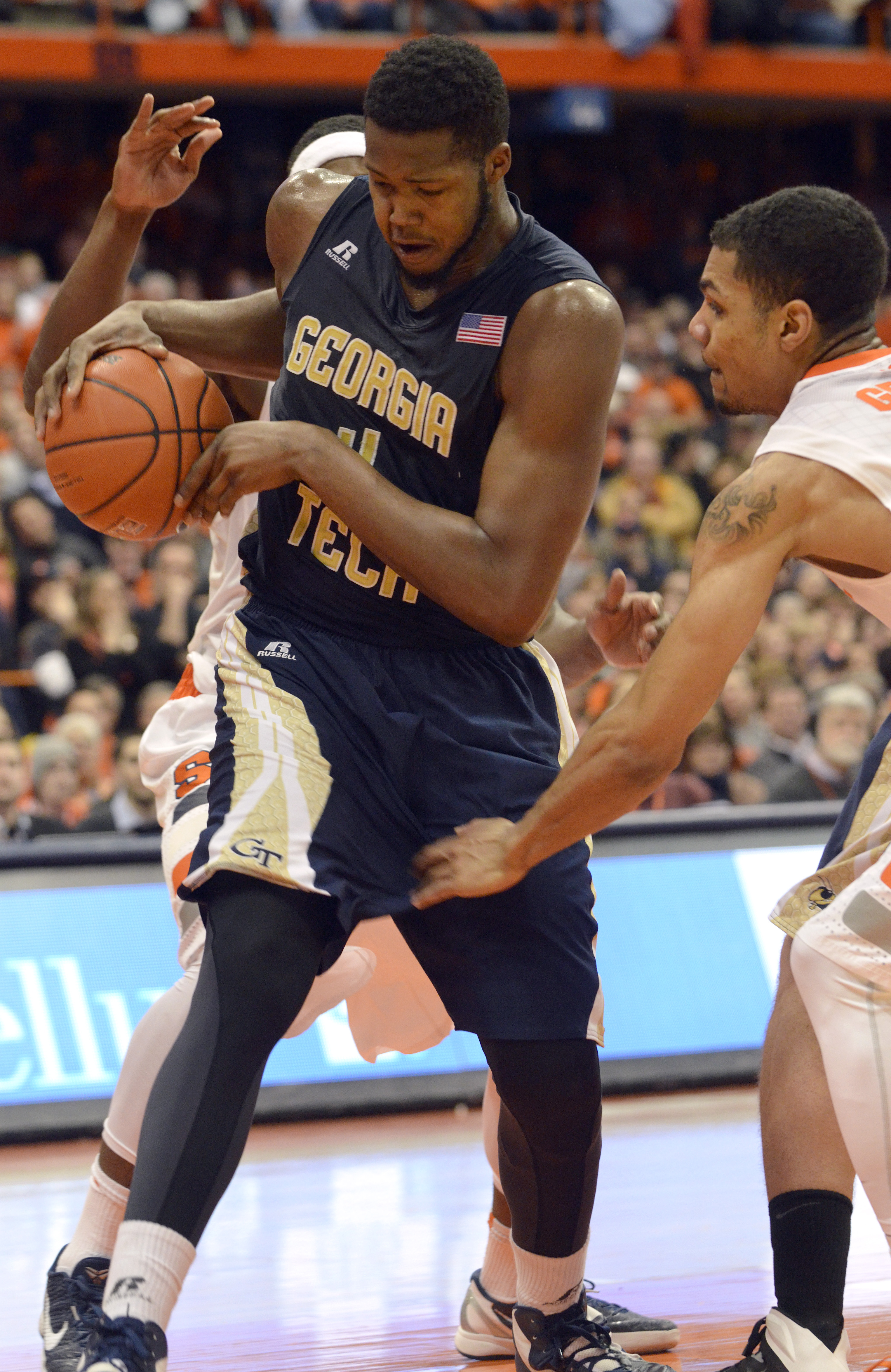 Georgia Tech stuns No. 7 Syracuse 67-62