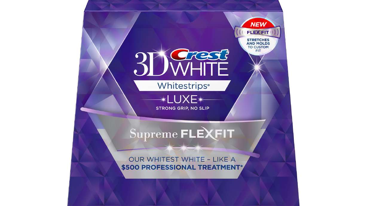 New Crest 3D White® Whitestrips Luxe Supreme FlexFit Provide 30% More Coverage for a Superior Whitening Experience