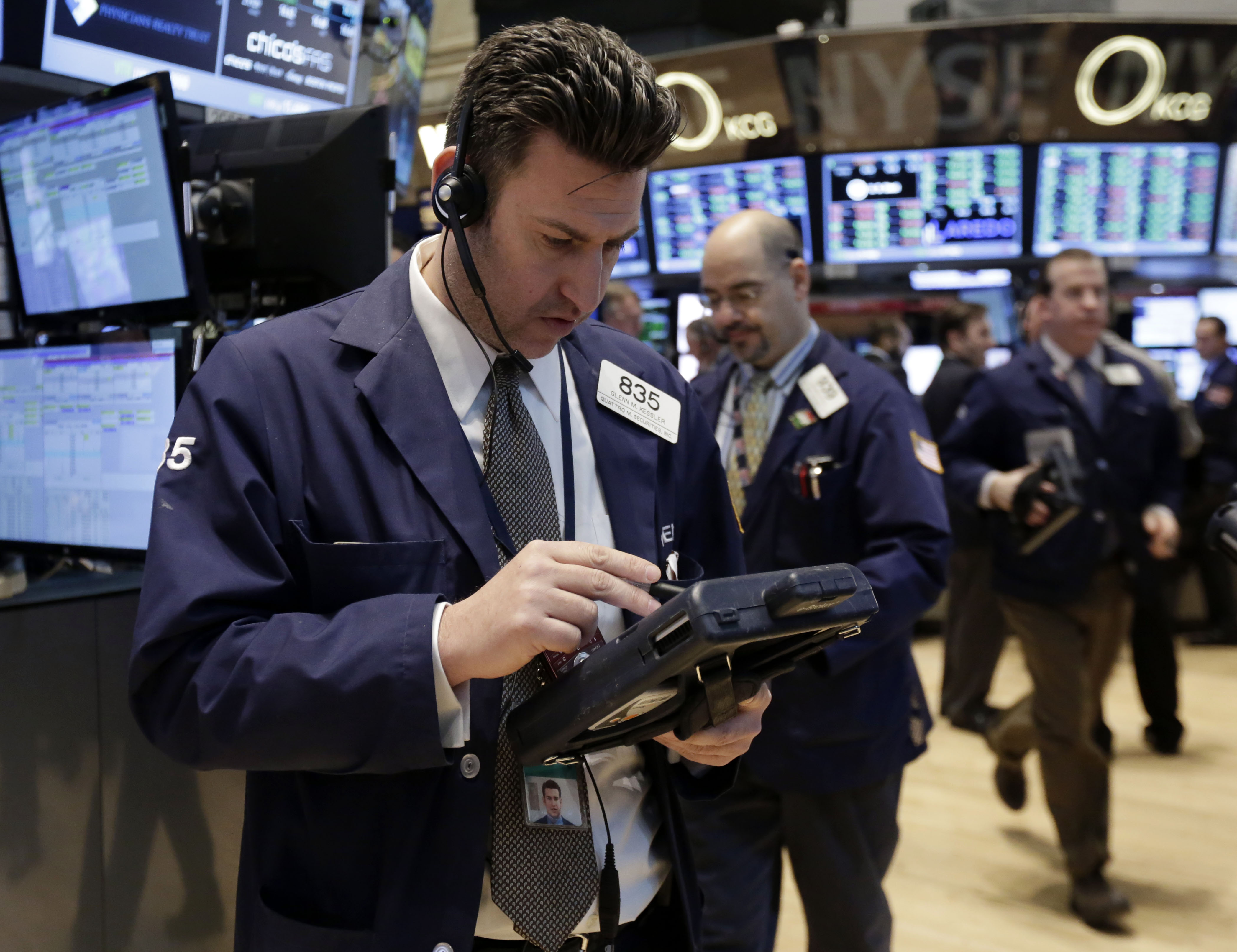 US stocks are little changed after payroll survey