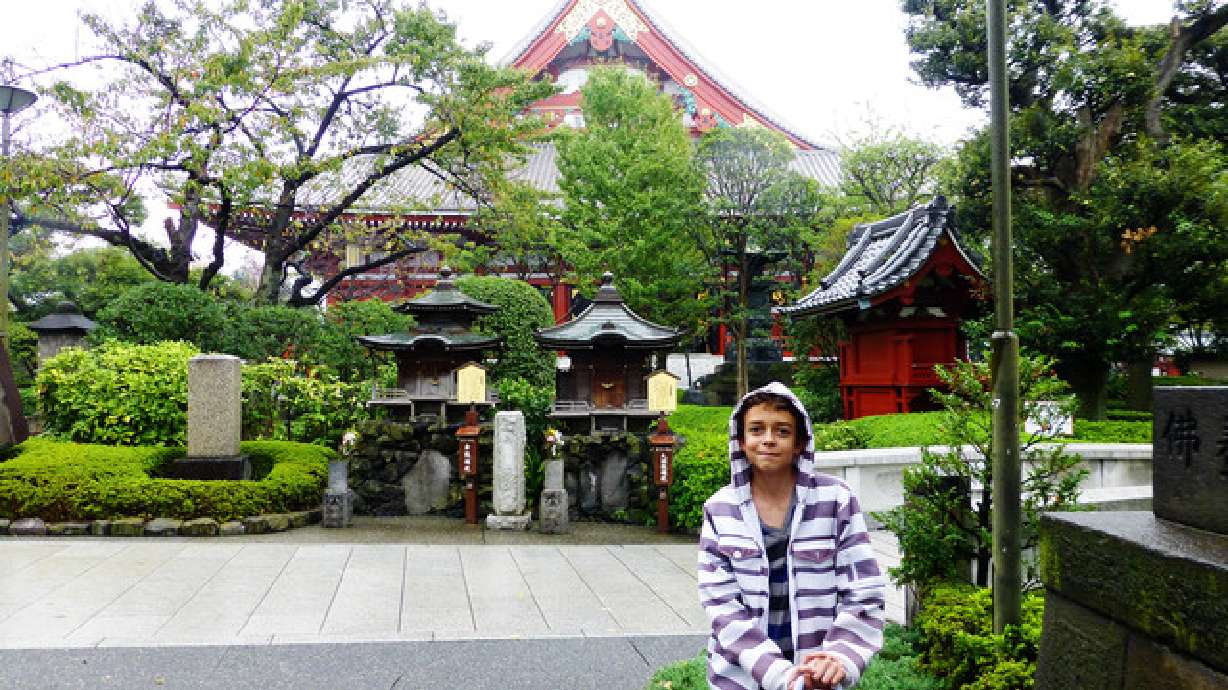 A lifetime of travel in a year for boy going blind