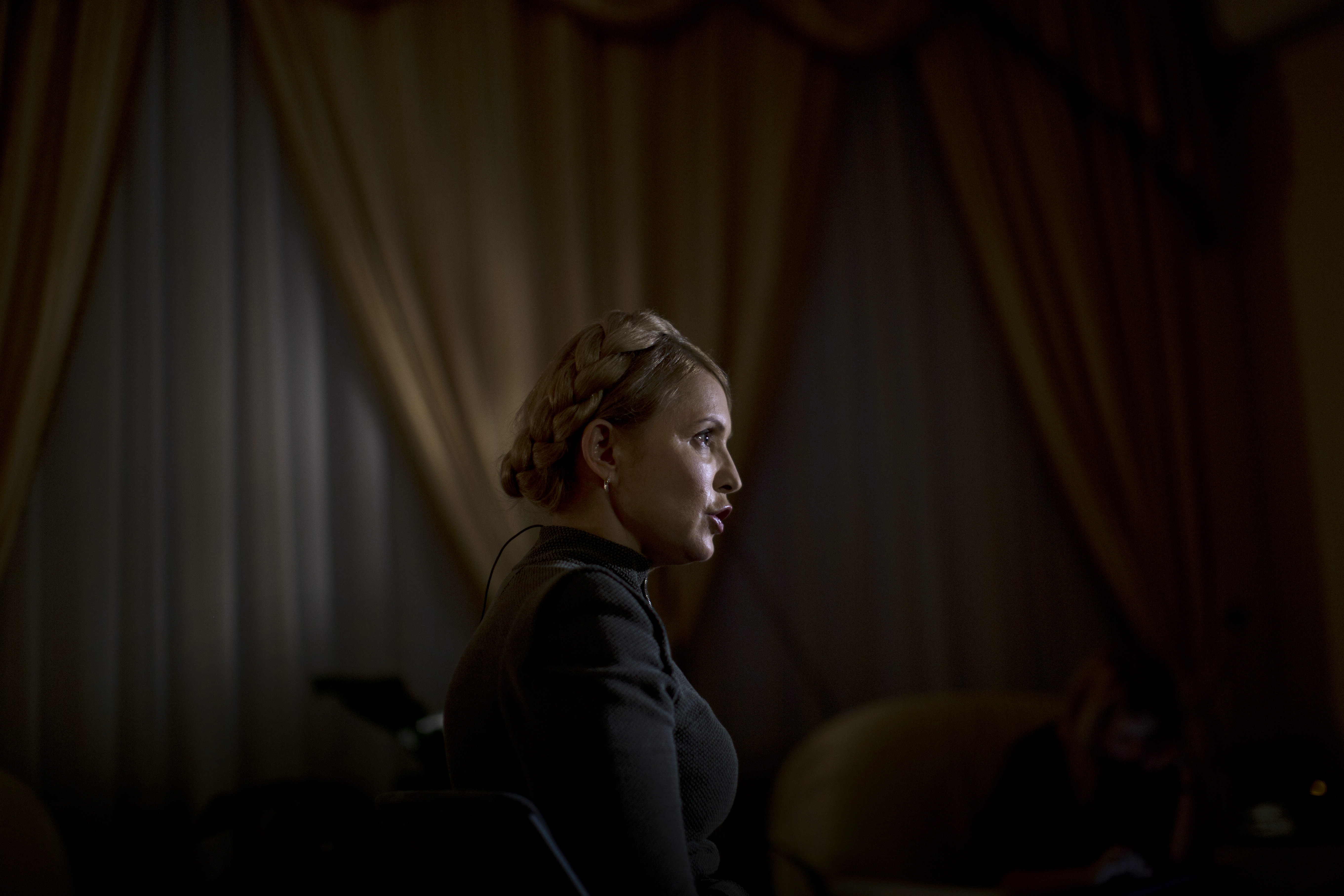 Tymoshenko says West must stop Russian aggression