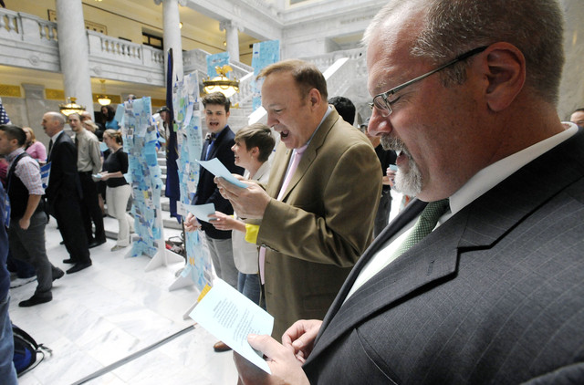 Supporters rally at Capitol to promote anti-discrimination bill