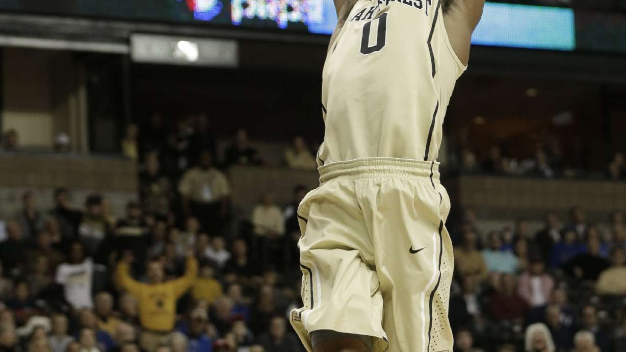 Wake Forest pulls away from No. 4 Duke, 82-72