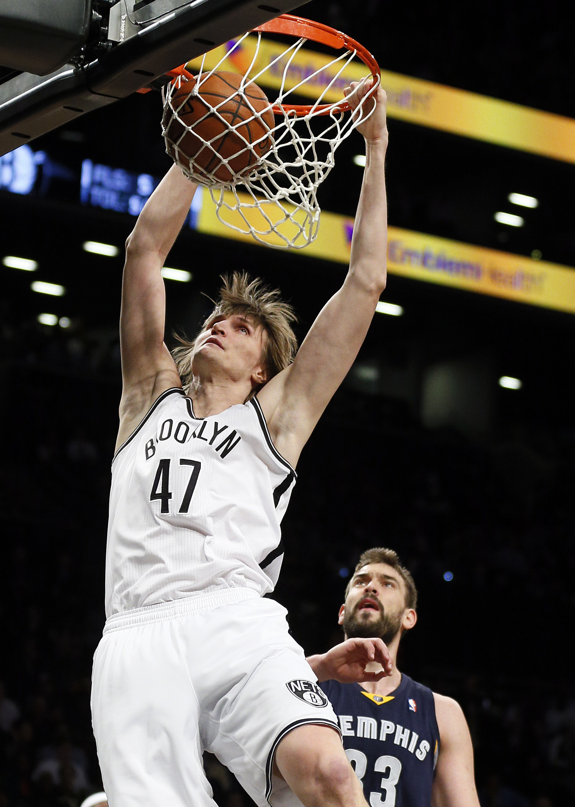 Nets beat Grizzlies, over .500 for first time