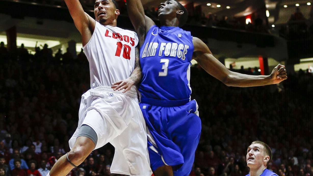 No. 21 New Mexico beats Air Force 80-52