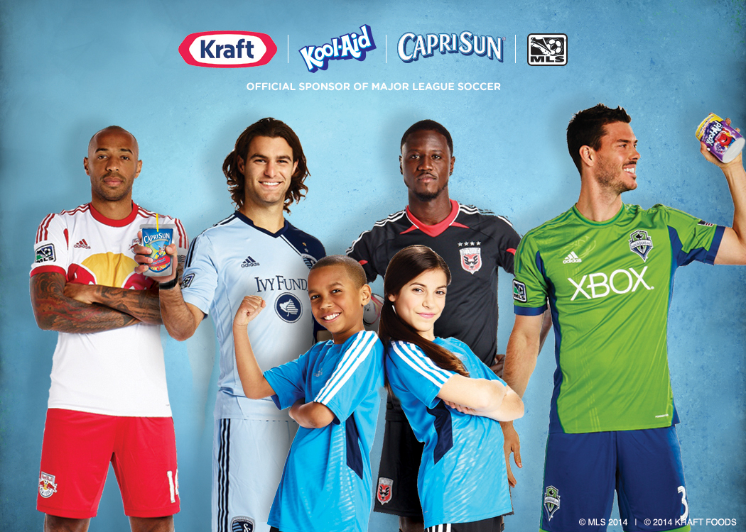 Sponsorship Fronted by Capri Sun, Kool-Aid, Country Time Lemonade and Tang Brands