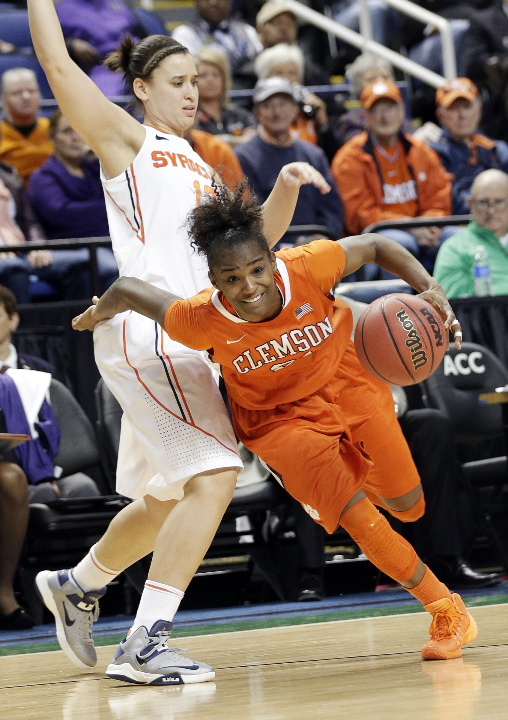 Syracuse women beat Clemson 63-53 in ACC