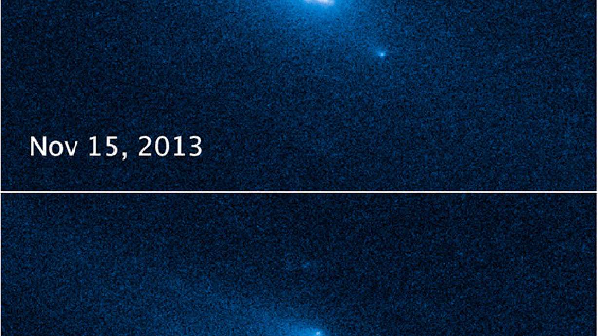Hubble Telescope captures shattering asteroid