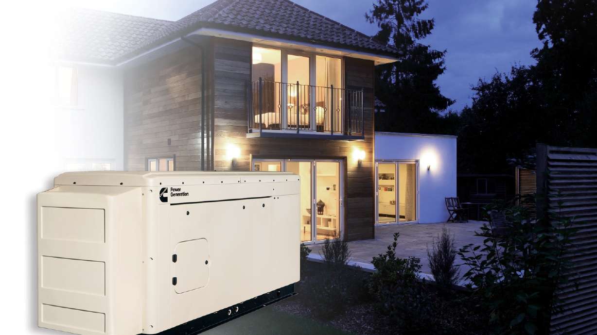 In a world where utility power is failing more and more, an installed residential standby generator system provides a reliable supply of electricity.
