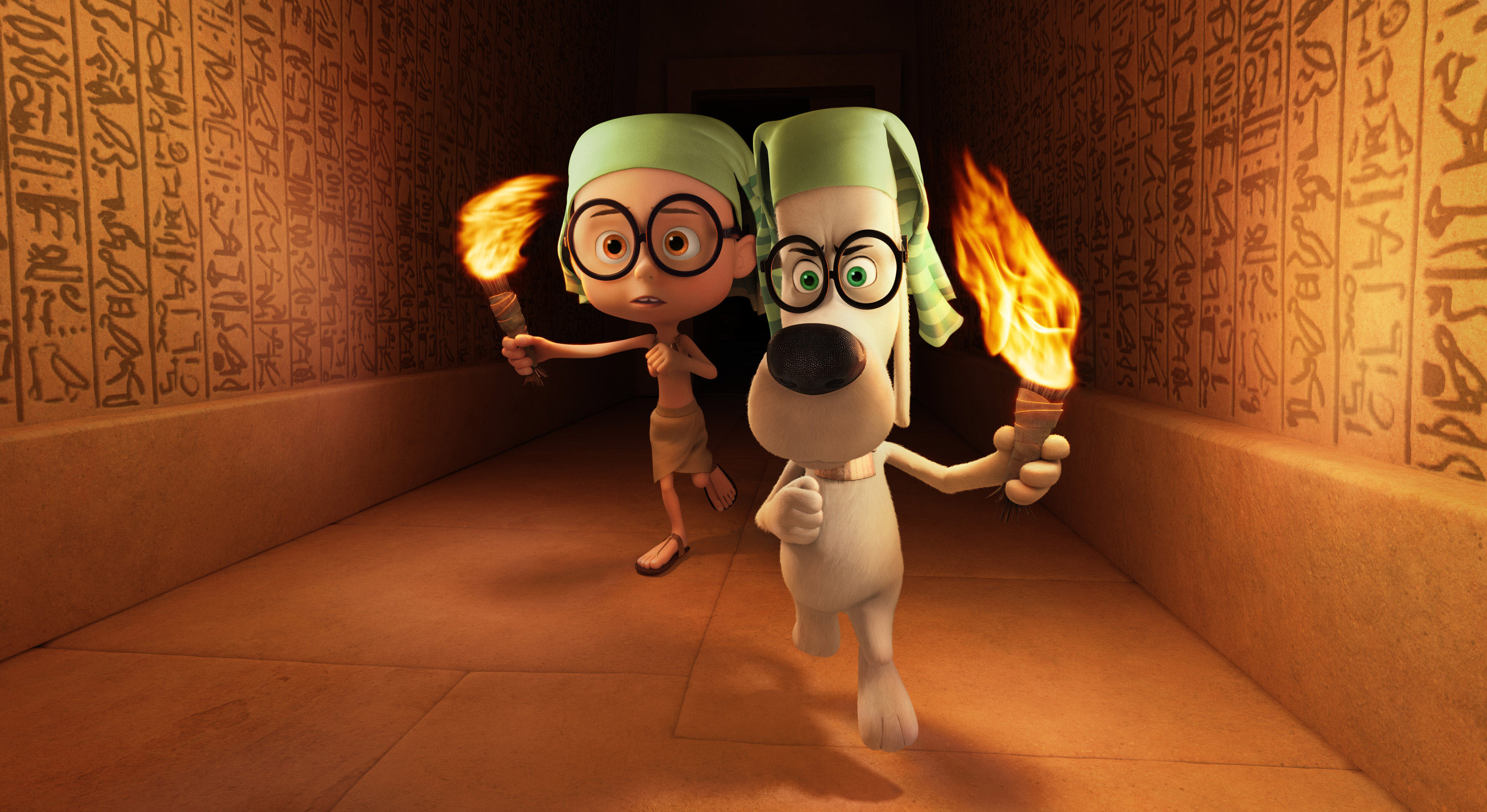 Review: 'Peabody & Sherman' a sweet, geeky jaunt