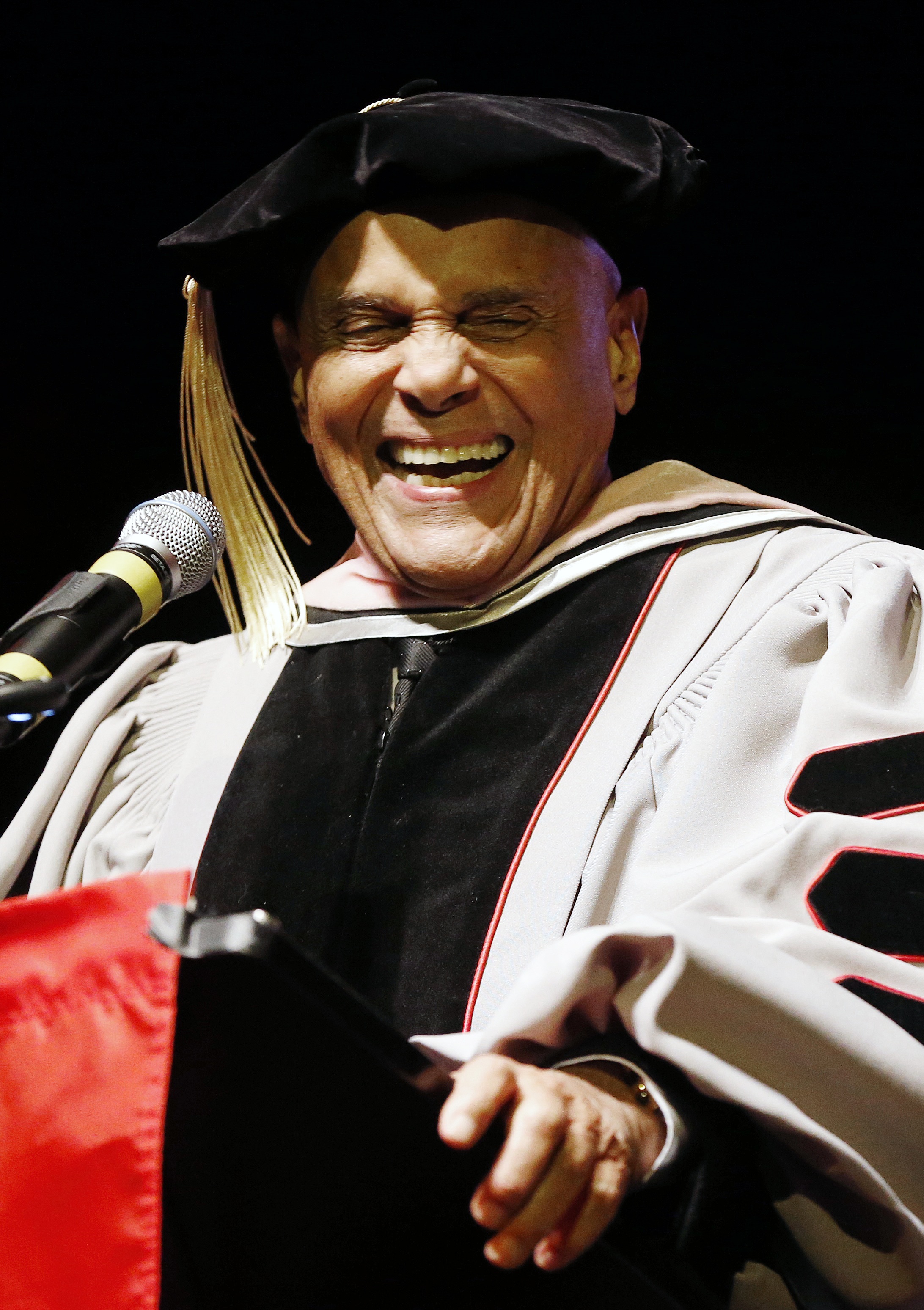 Belafonte receives honorary Berklee doctorate