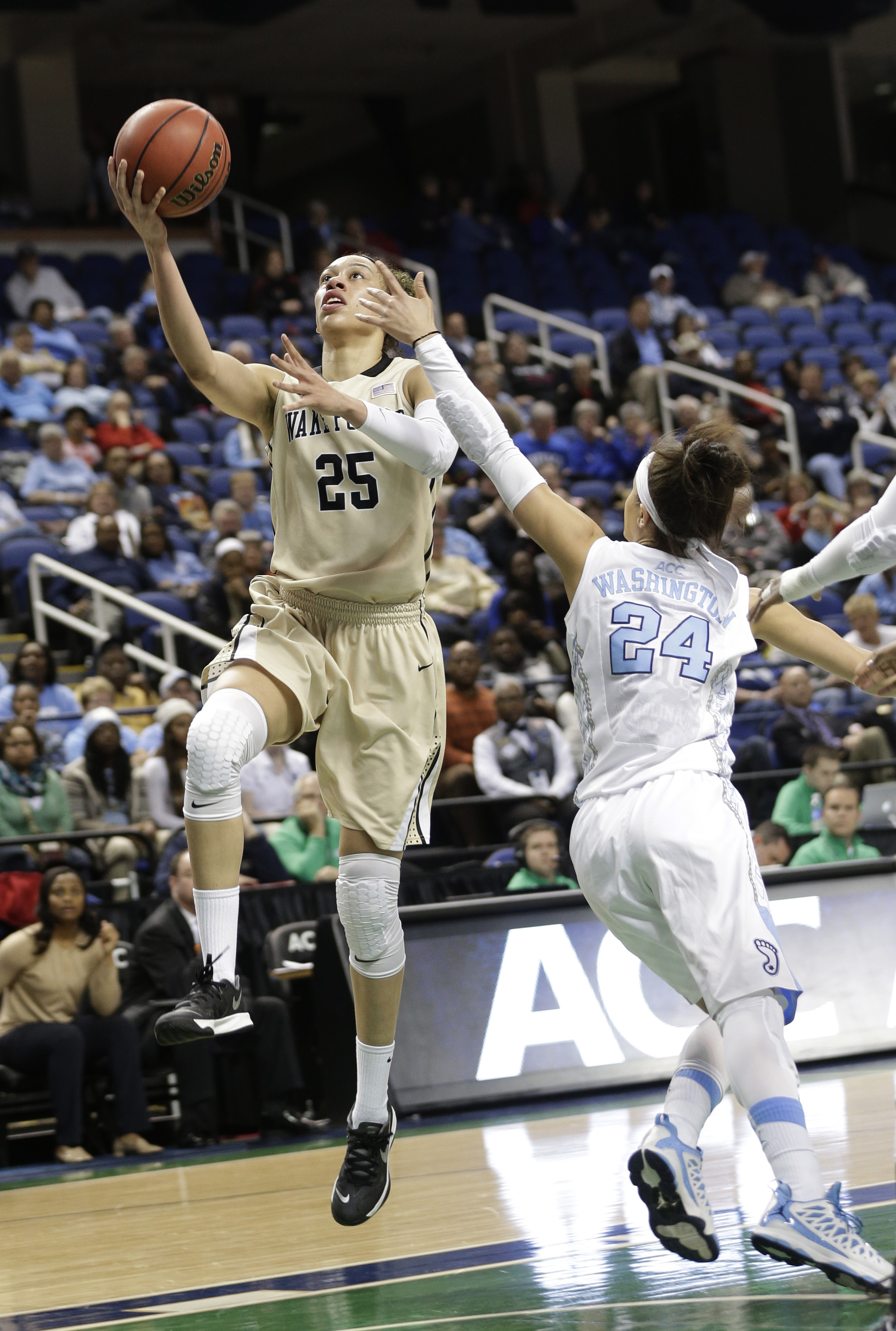 No. 13 UNC women beat Wake Forest 69-65 in ACCs