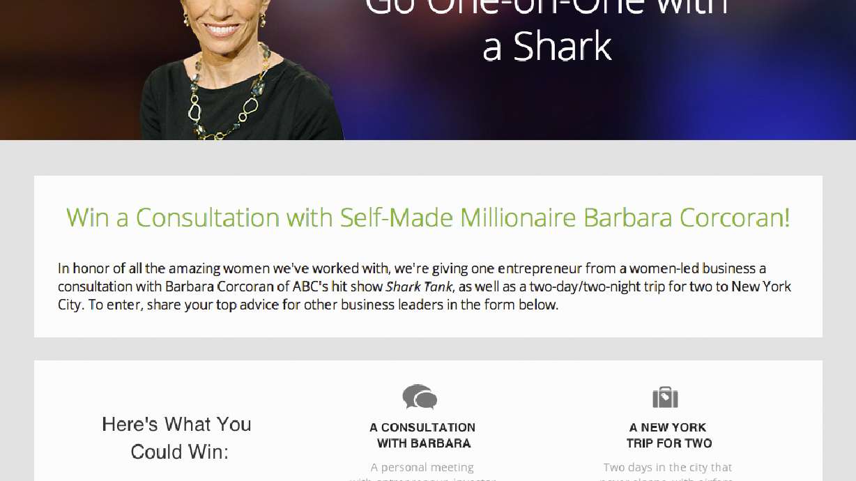 Contest Offers Chance for One Business Leader to Win Private Consultation with Corcoran