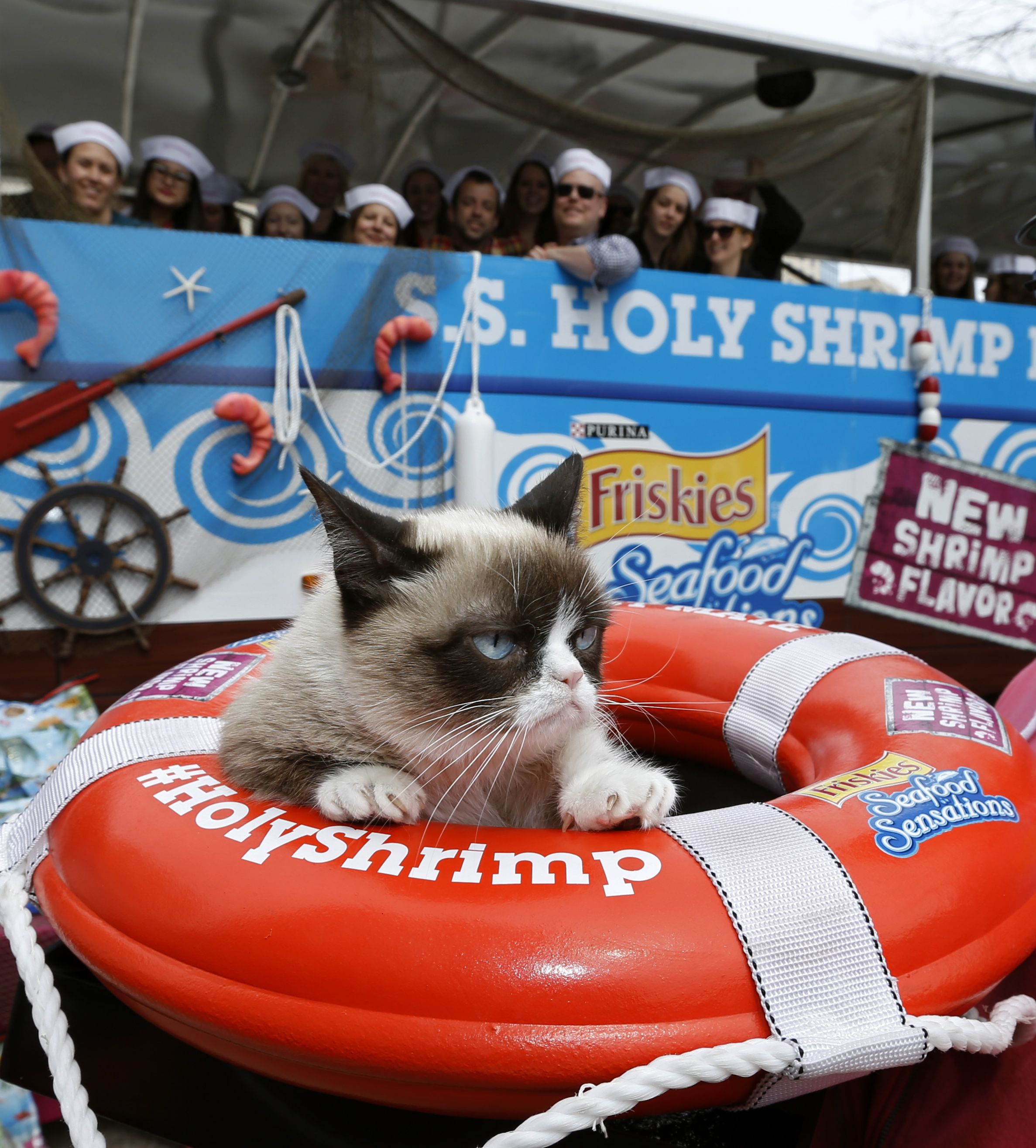 “Official Spokescat” Helps Introduce Friskies® Seafood Sensations with NEW Shrimp Flavor By Delivering a Bounty of the Food to Shelter Cats during Austin-Based Festival; Consumer Support Needed to Maximize Donation up to 50,000 Meals