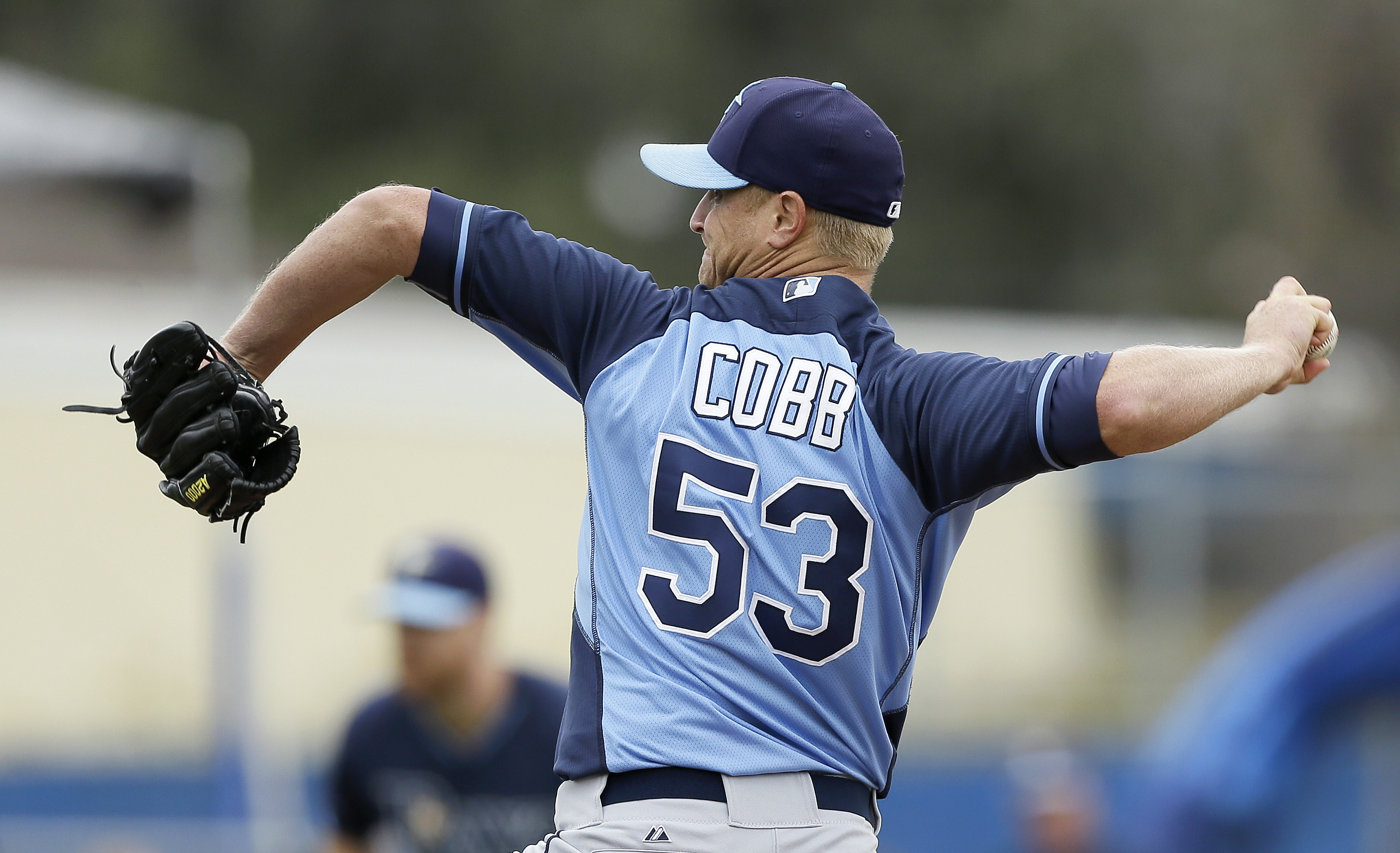 Cobb throws 3 shutout innings, Rays beat Blue Jays