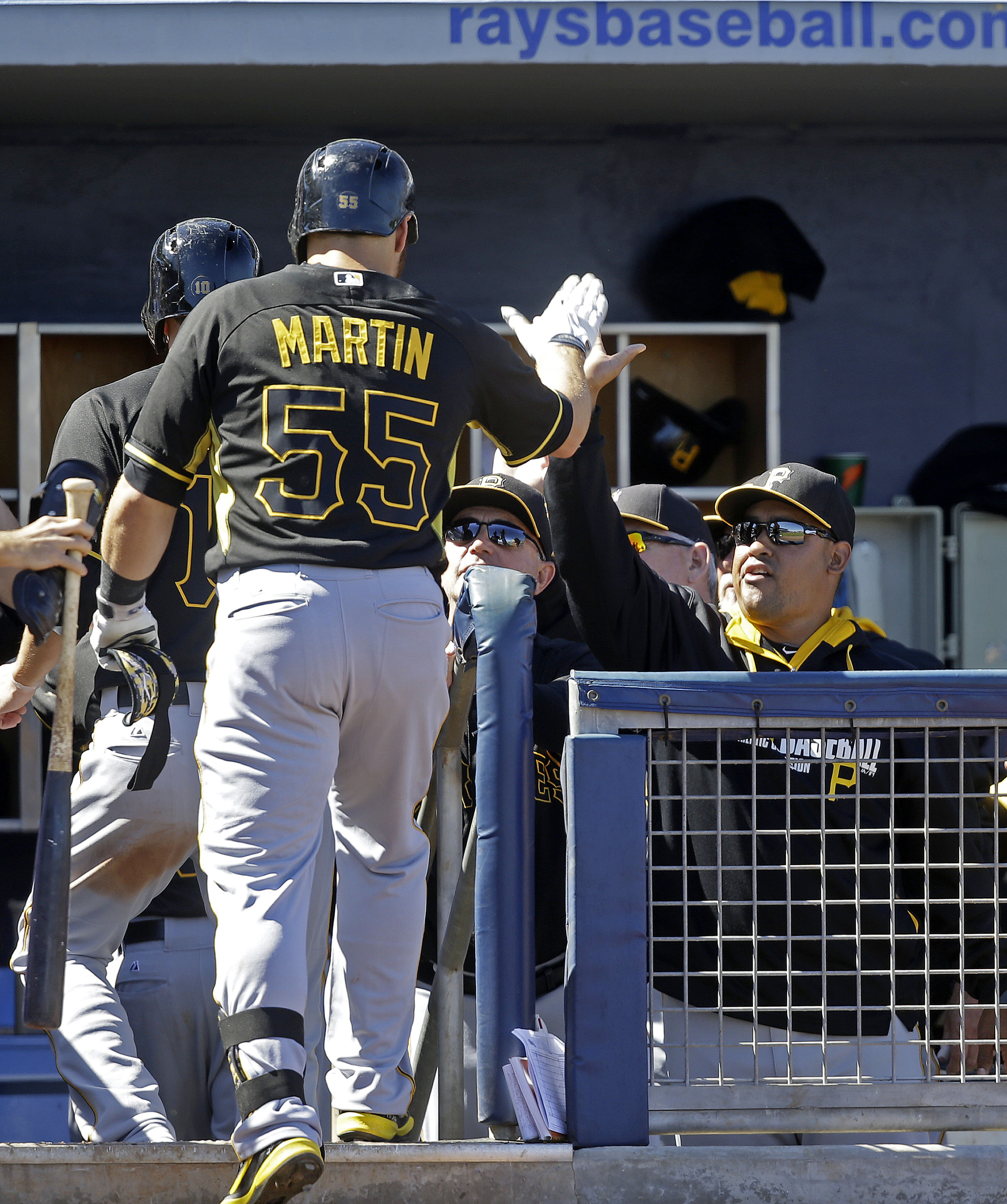 Martin homers, Liriano sharp as Pirates beat Rays
