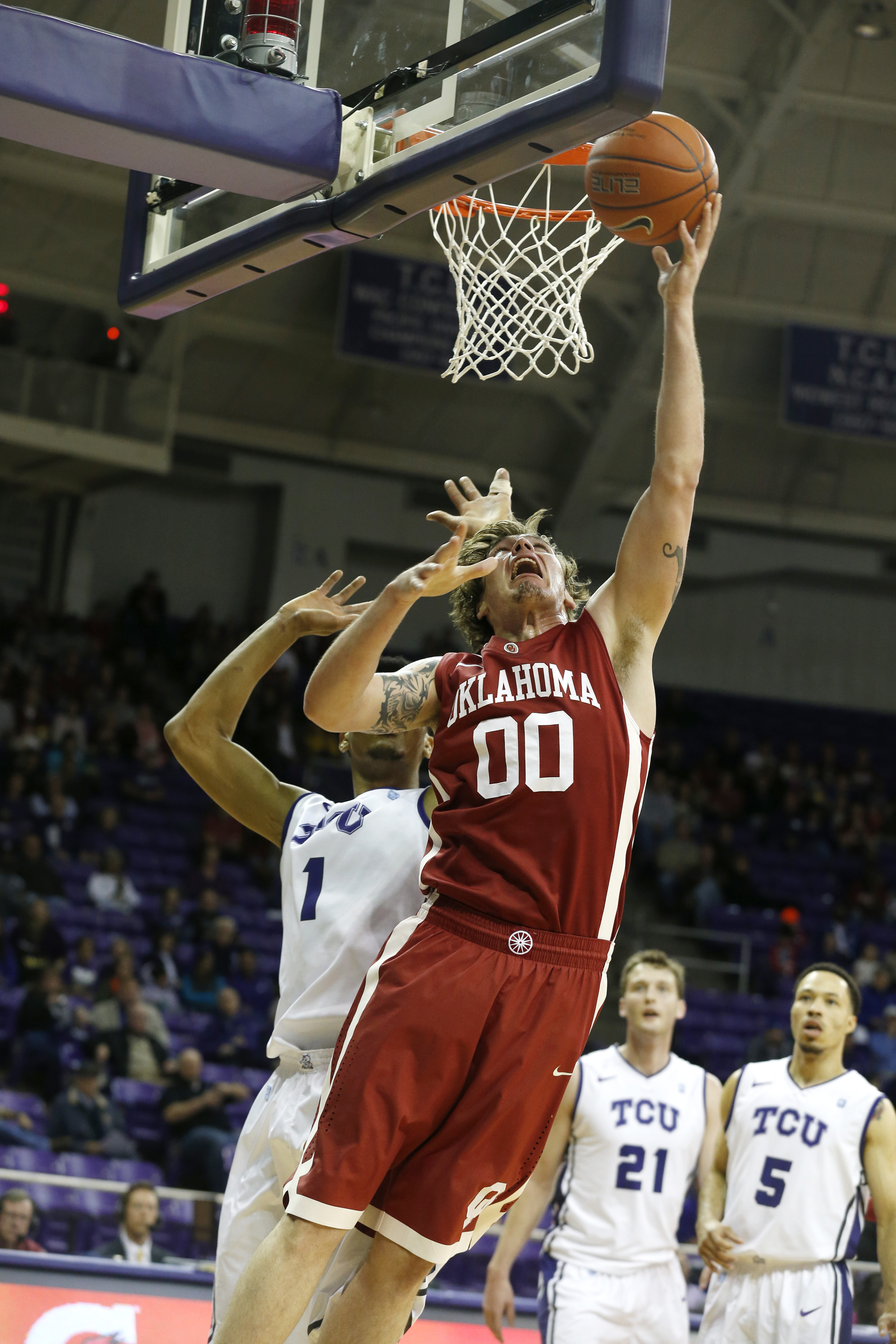 No. 23 Sooners earn Big 12 2nd seed, 97-67 at TCU