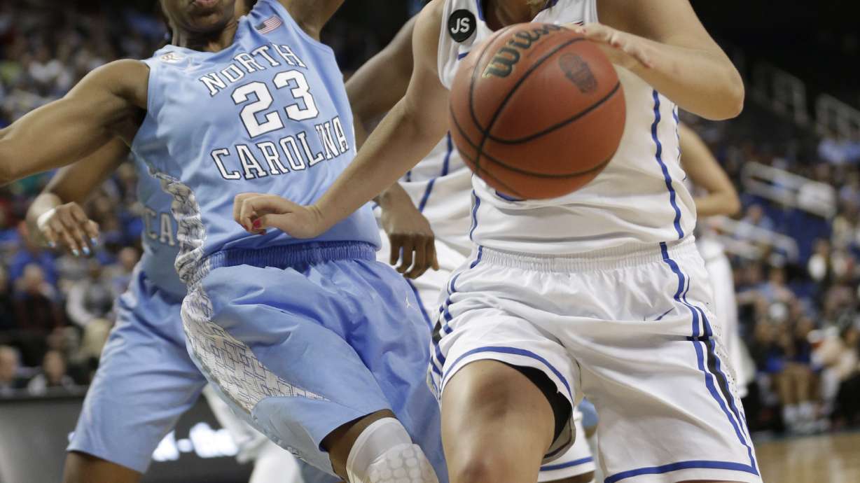 No. 10 Duke women edge No. 13 UNC 66-61
