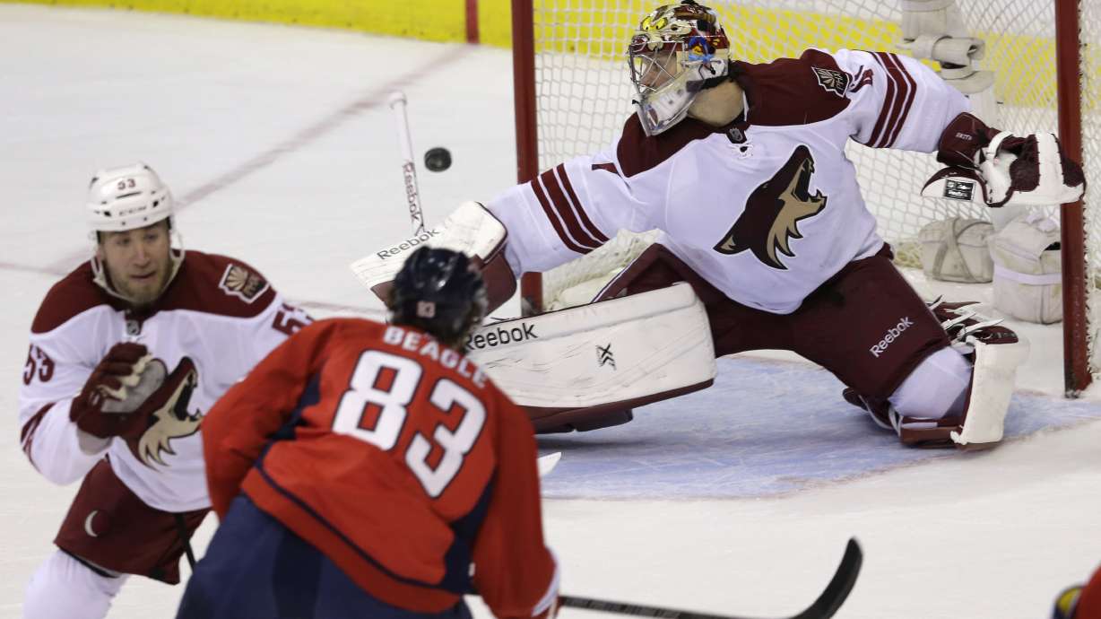 Capitals top Coyotes 3-2 with three-goal third