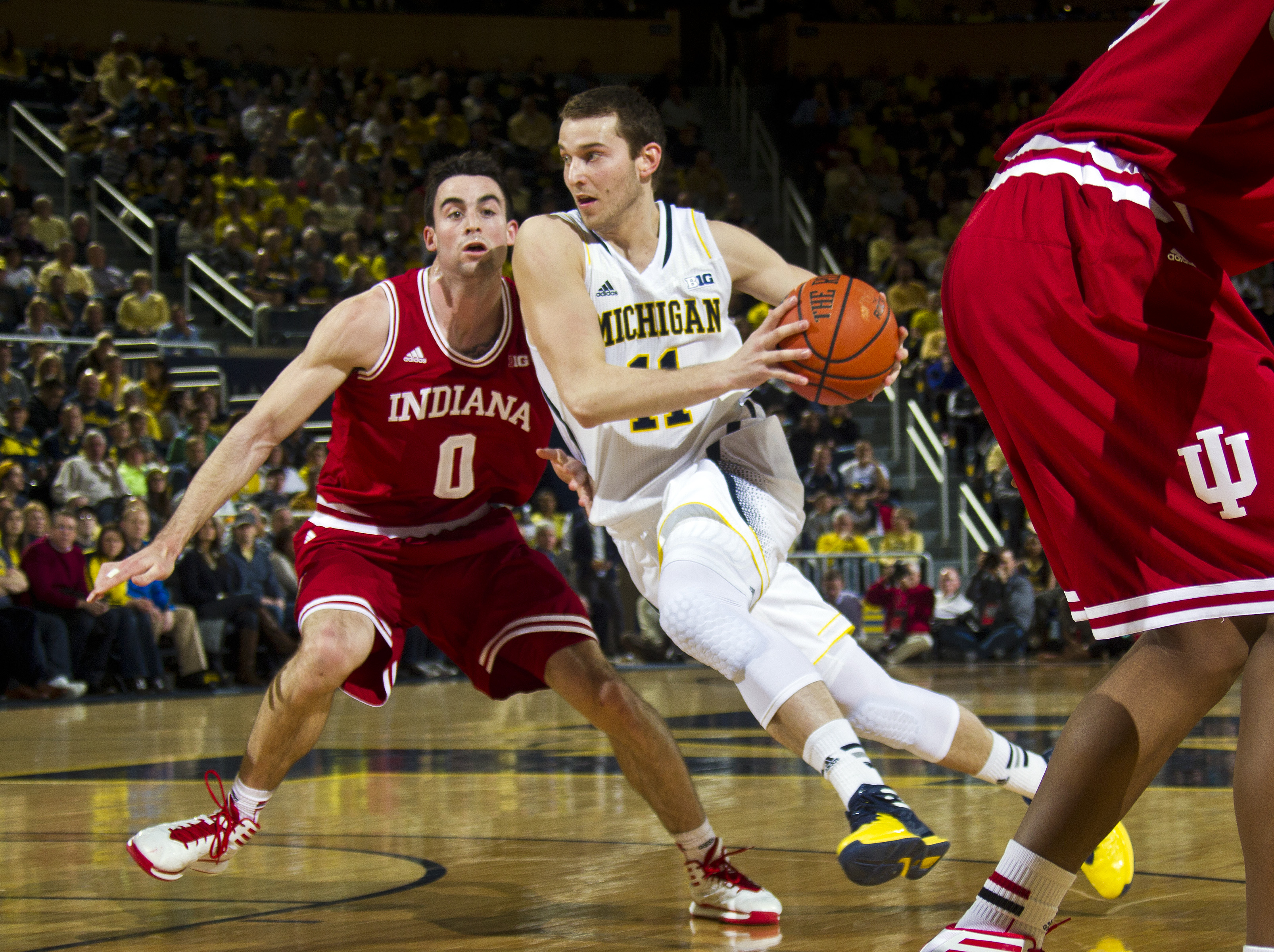 Indiana falters in 84-80 loss to No. 12 Michigan