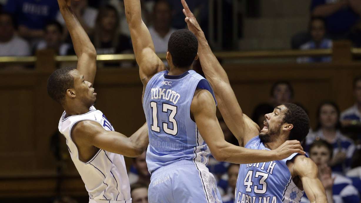Parker leads No. 4 Duke past No. 14 UNC, 93-81