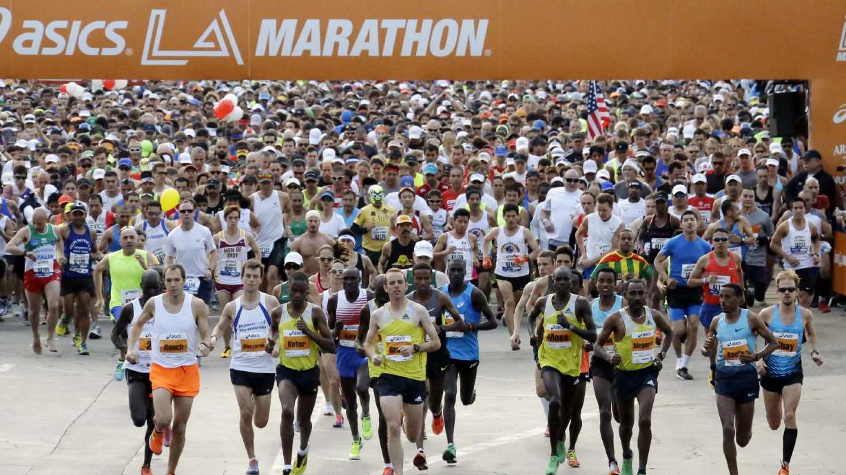 Ethiopians sweep LA Marathon