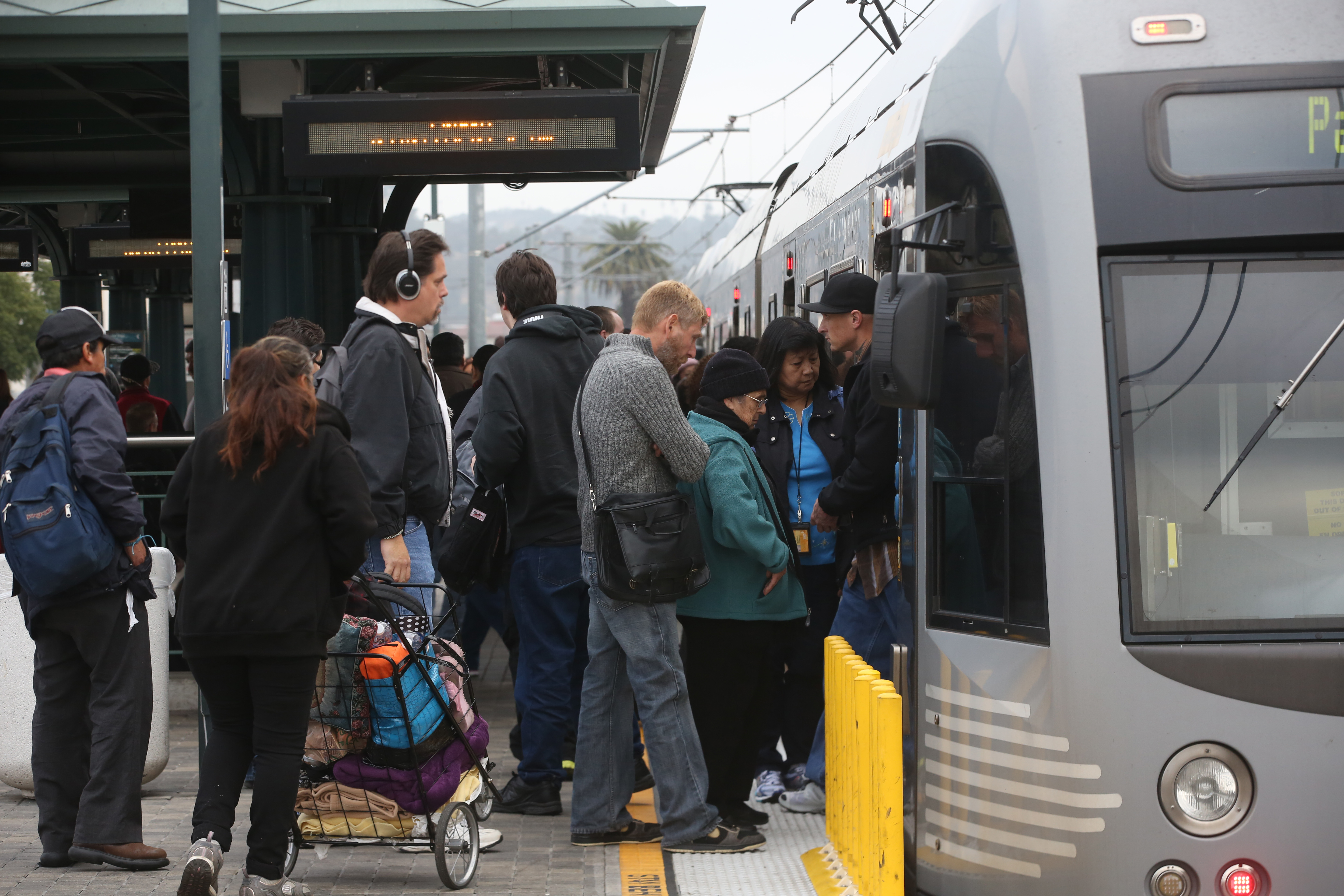 Americans riding public transit in record numbers