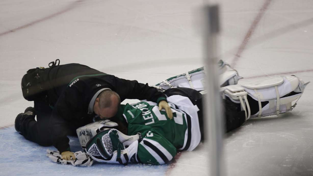 Stars call up goalie with Lehtonen in limbo
