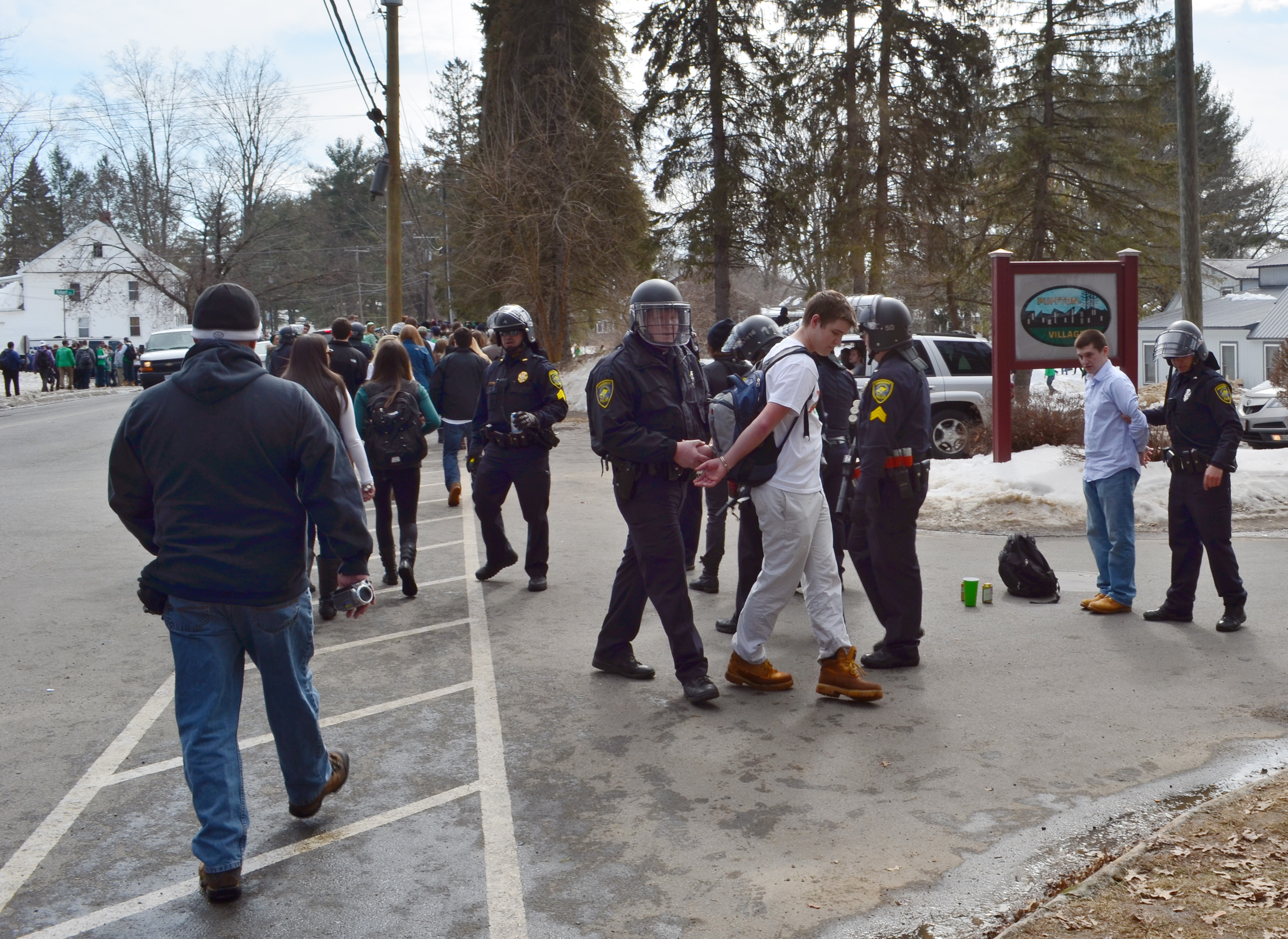 UMass latest to deal with rowdy St. Pat's parties