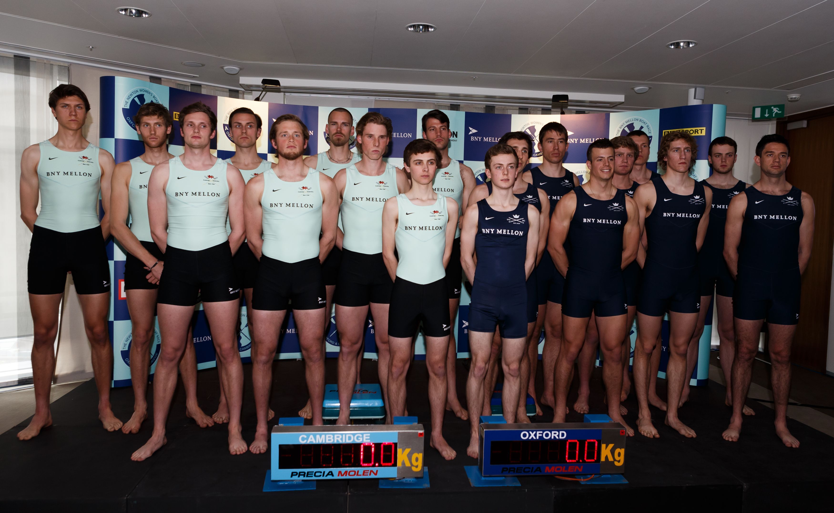 Cambridge holds weight advantage for Boat Race