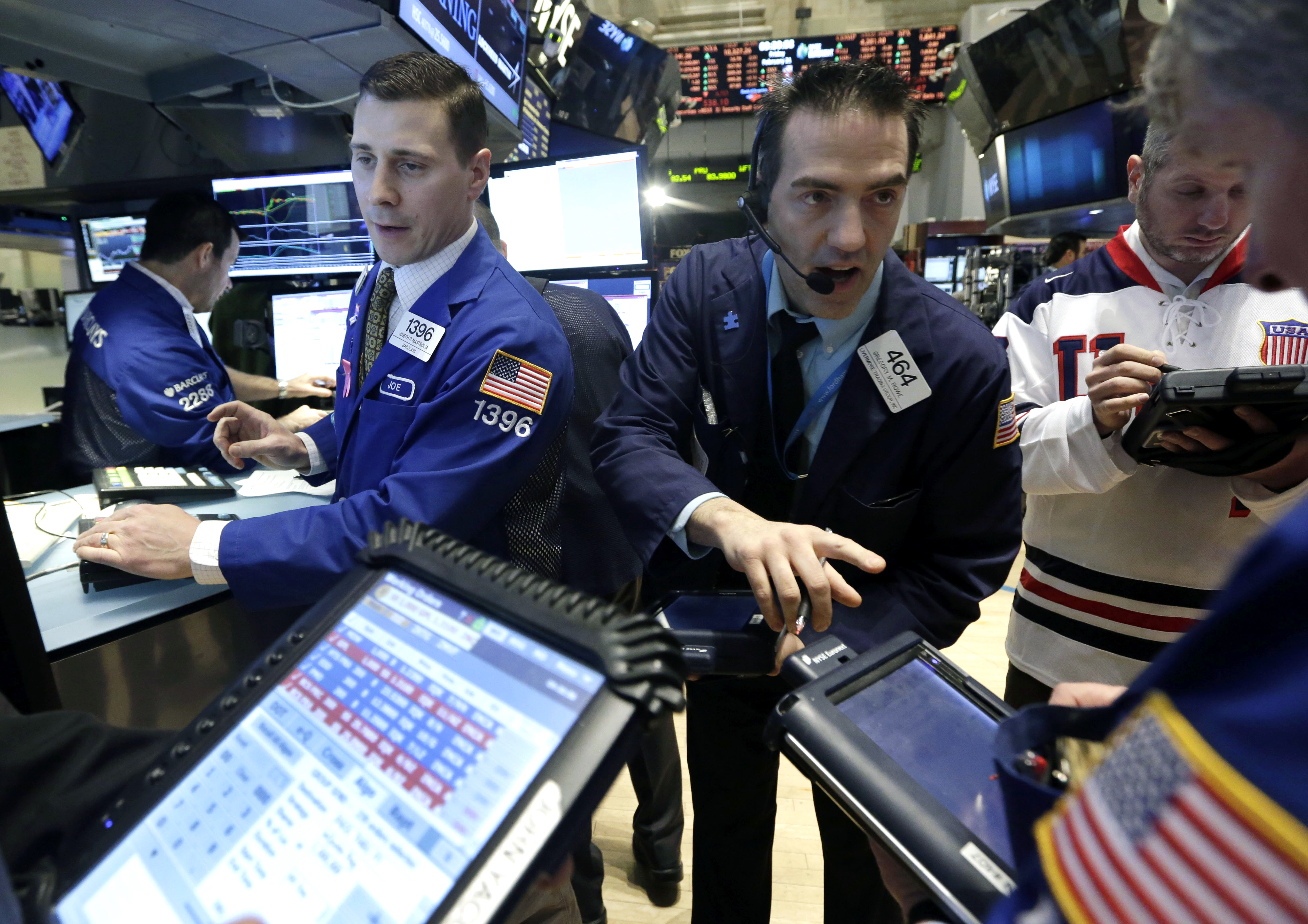 Stocks move lower on discouraging news from Asia