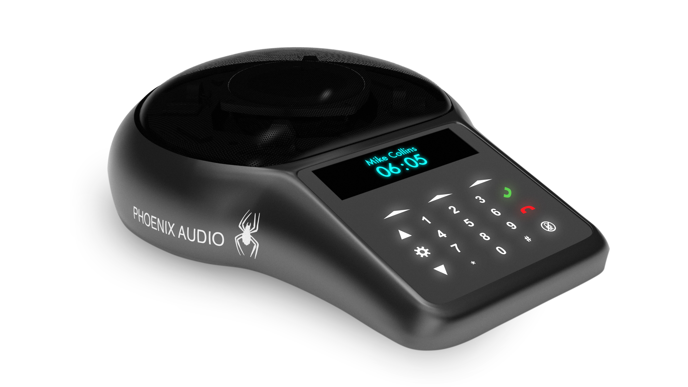 Phoenix Audio Technologies presentará el Spider, un novedoso teléfono IP para conferencias