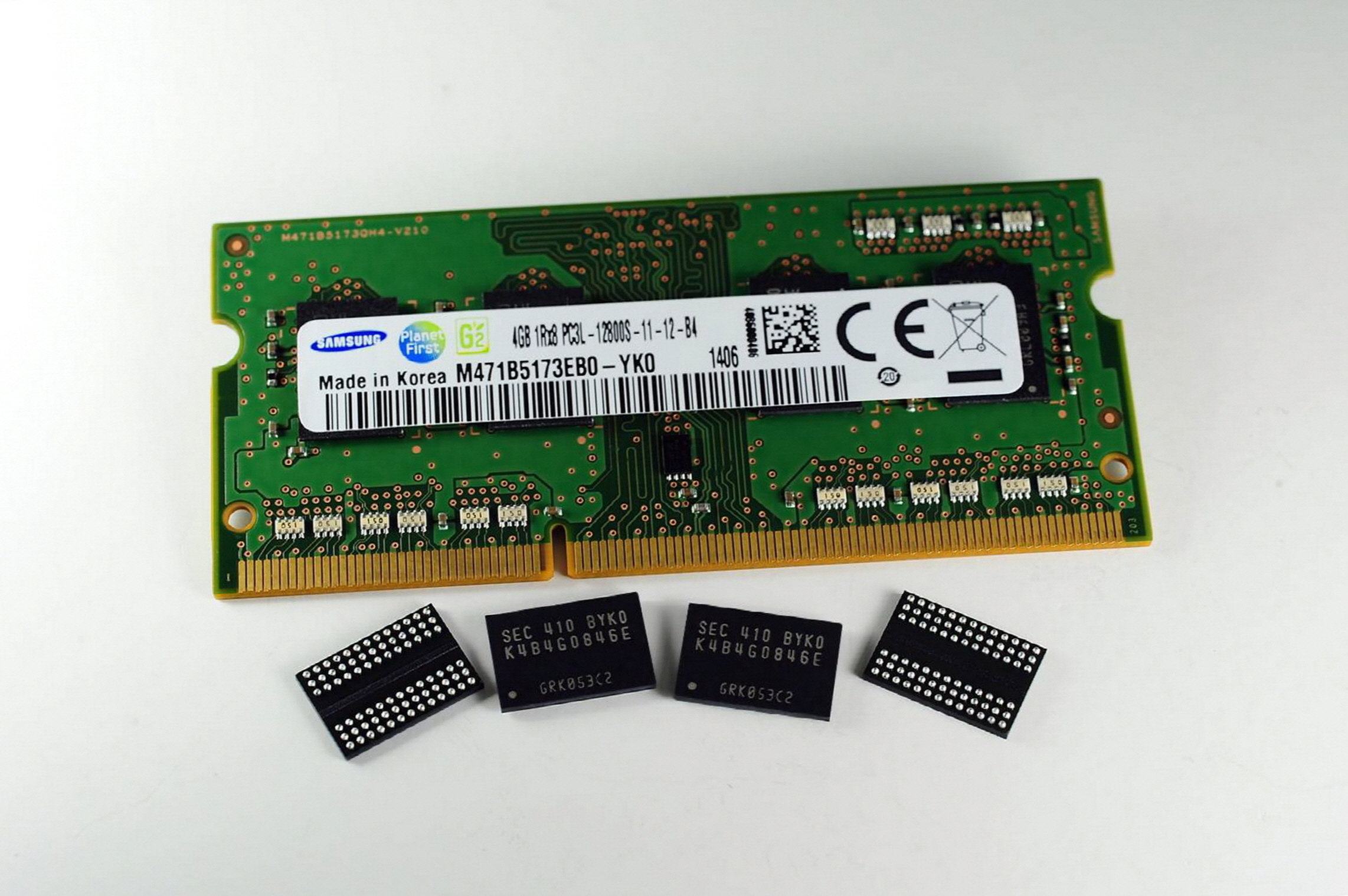 Samsung Now Mass Producing Industry’s Most Advanced 4Gb DDR3, Using 20 Nanometer Process Technology