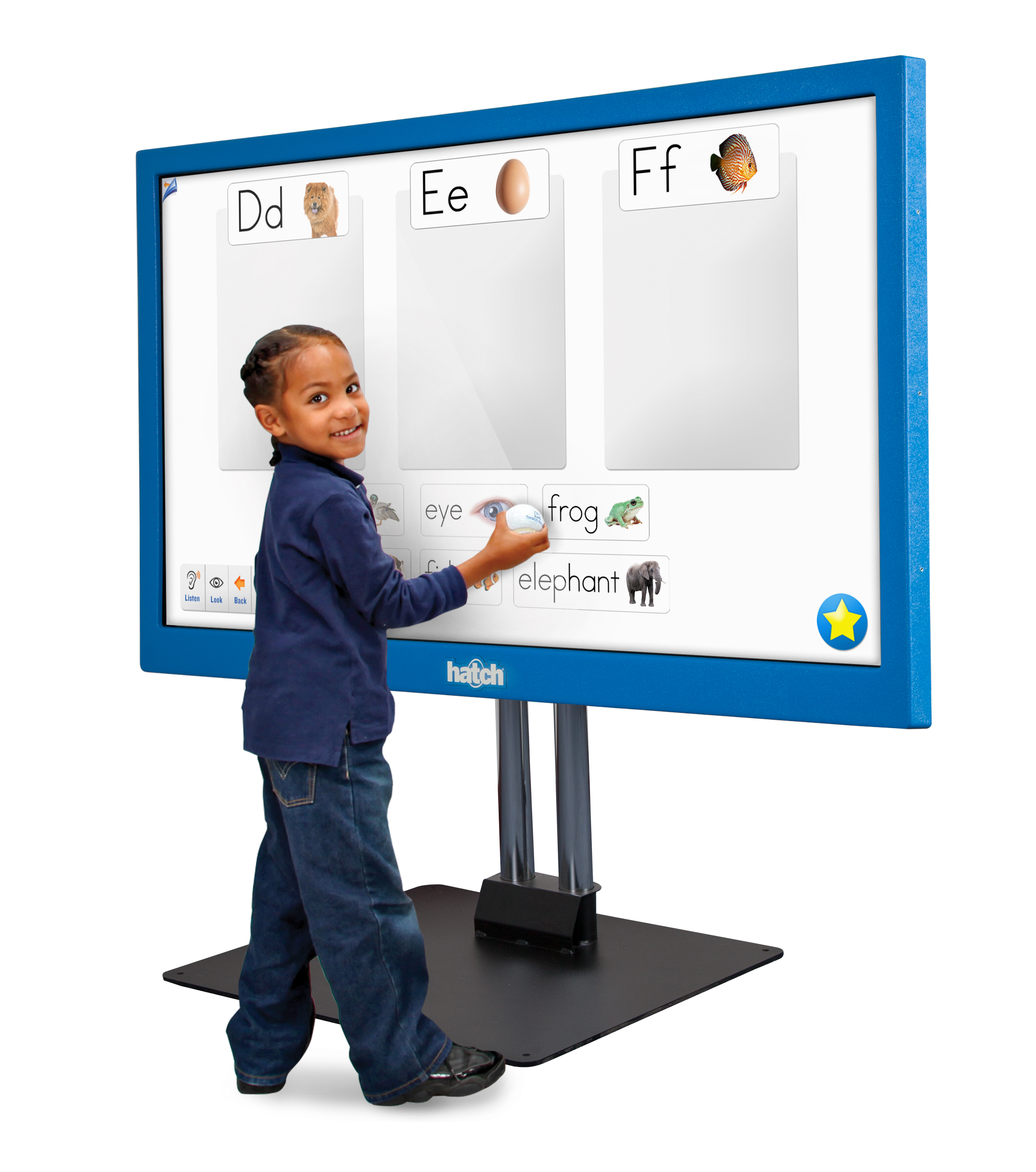 High Definition Touchscreen Display and Interactive Whiteboard resolve reliability issues experienced with hardware used in early learning education classrooms