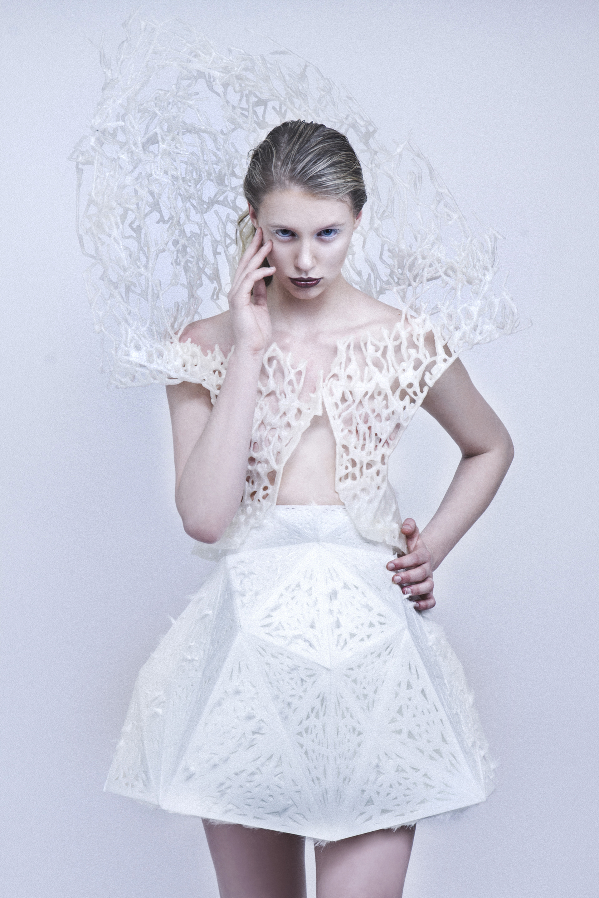 Bristle Dress Created With Computational Design