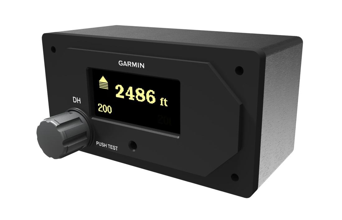 Garmin® Expands Radar Altimeter Product Line With Complete Low-Cost Solution Featuring the GRA 55 and Stand-Alone GI 205 Indicator