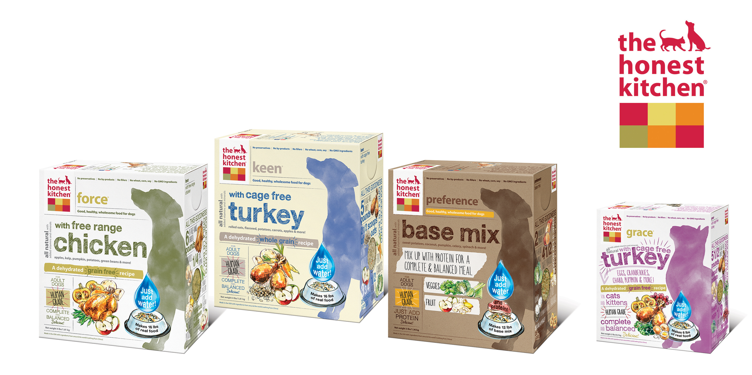 ADDING MULTIMEDIA The Honest Kitchen Reveals New Brand Packaging for Human Grade Pet Food Line