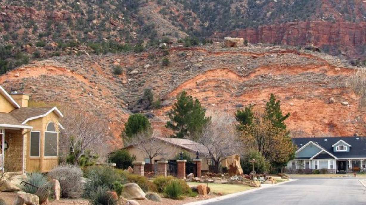 New maps point out geological hazards near Zion National Park
