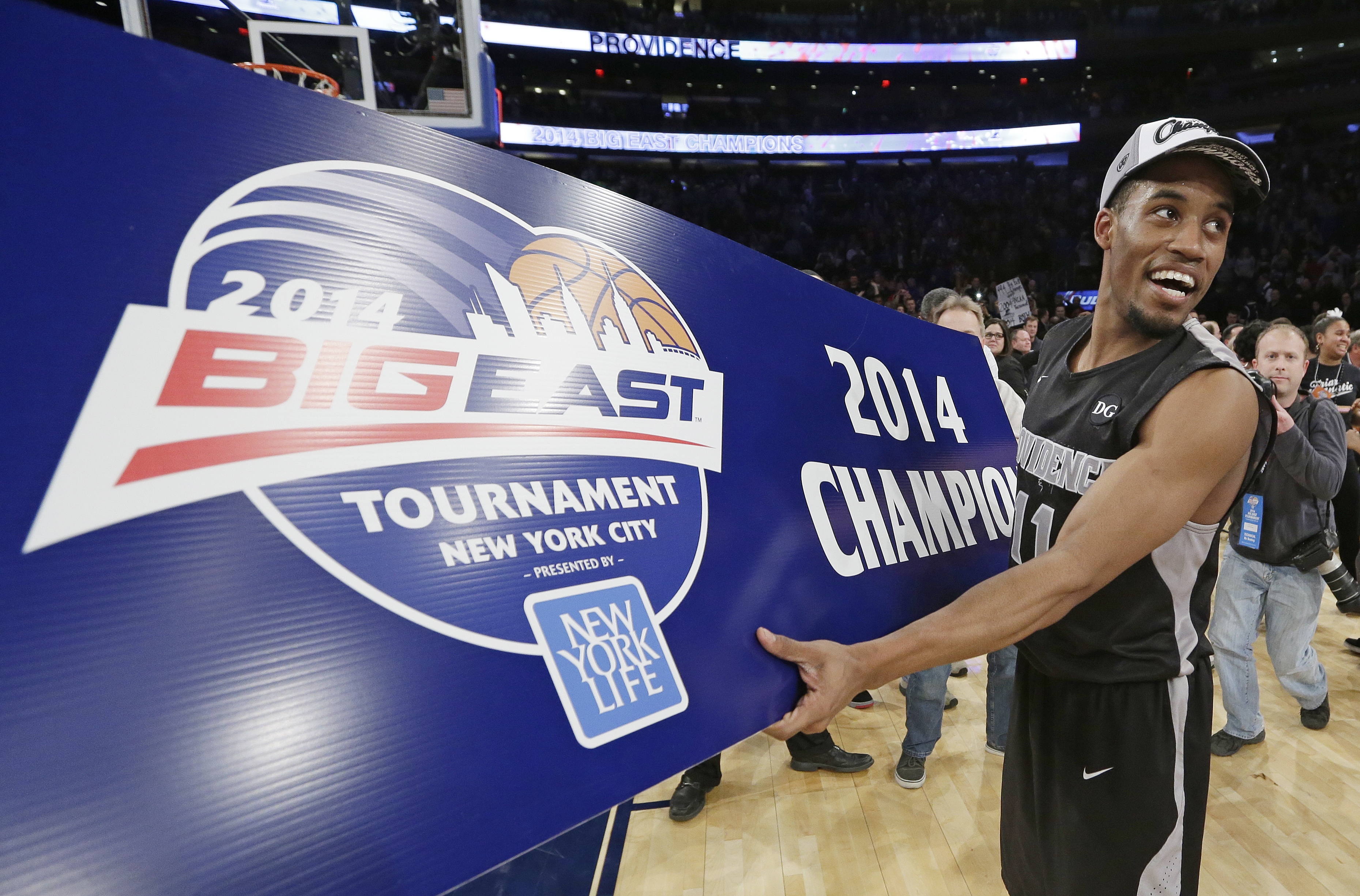 Providence beats Creighton 65-56 to win Big East