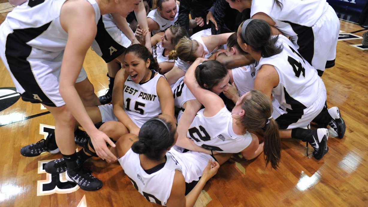 Army women beat Holy Cross to win Patriot League