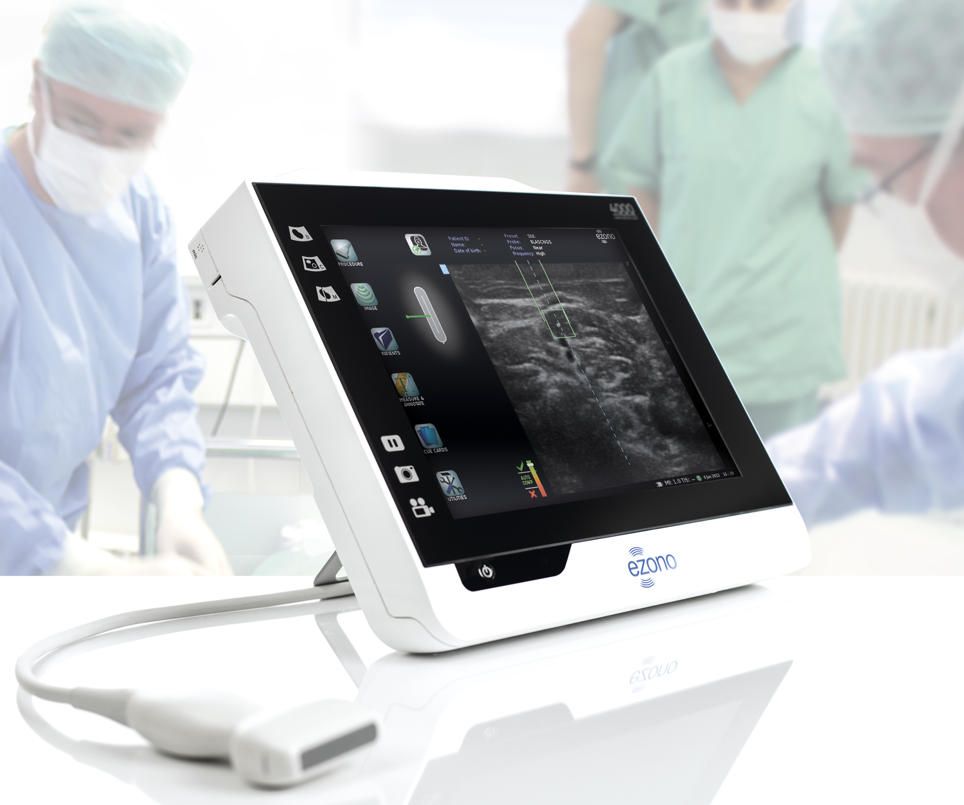 eZono receives FDA 510(k) clearance for eZono 4000 tablet ultrasound system with eZGuide