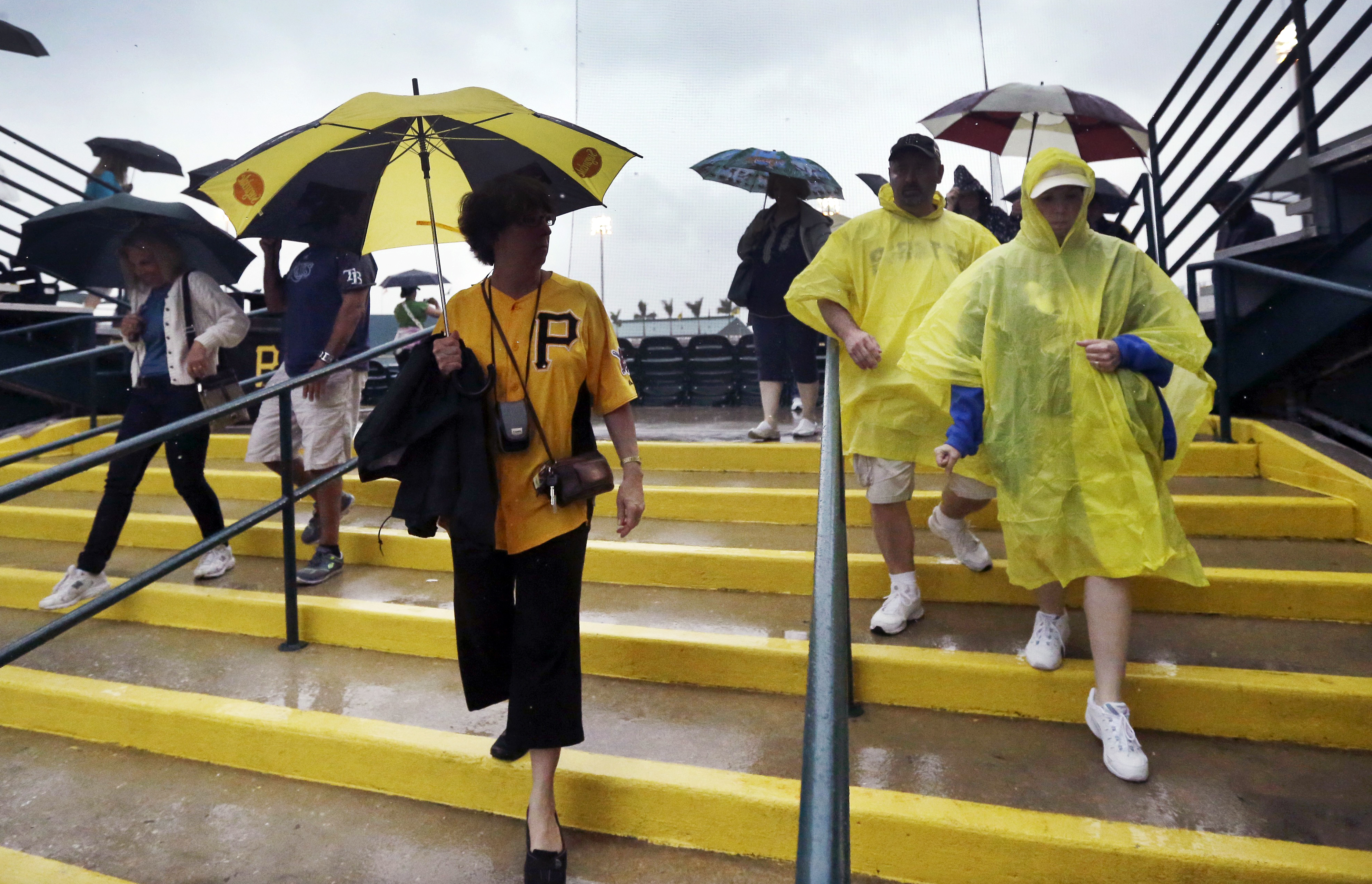 Yankees, Pirates rained out in Bradenton