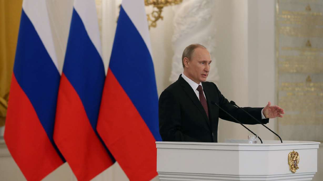 Excerpts from Putin's speech on Crimea
