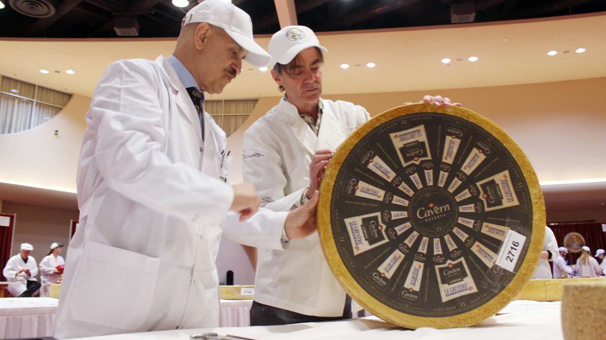 Swiss Emmentaler named world's best cheese