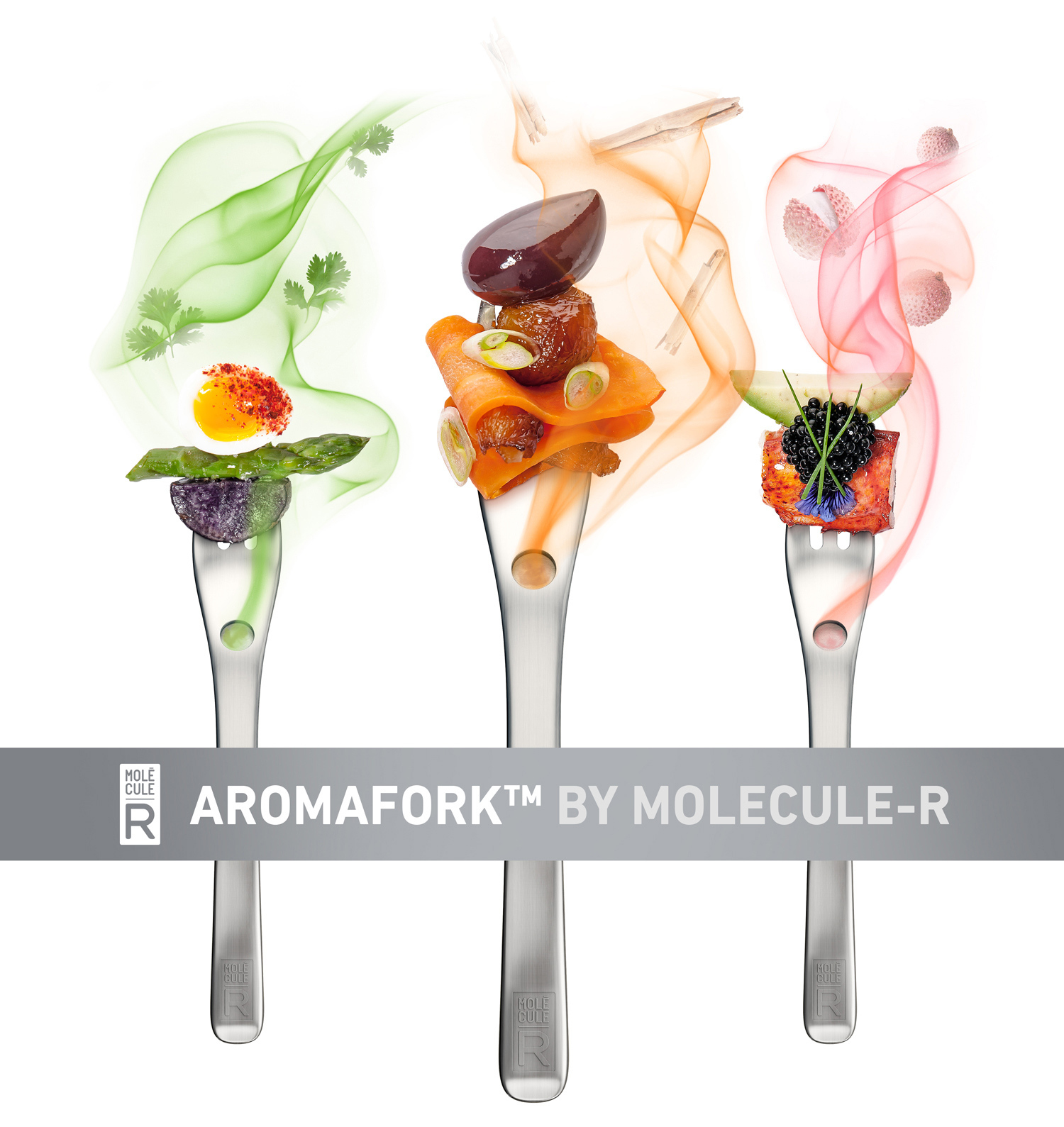AROMAFORK™ Tricks Your Mind and Changes the Way You Perceive Flavors!