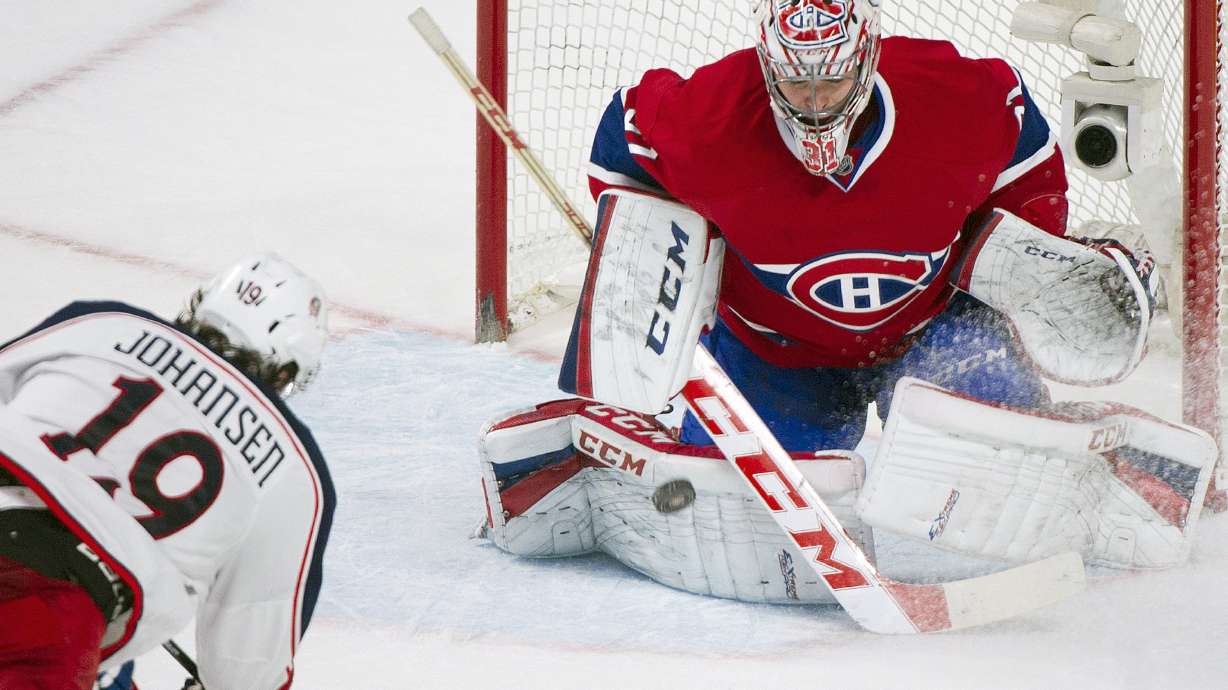 Johansen lifts Blue Jackets past Canadiens