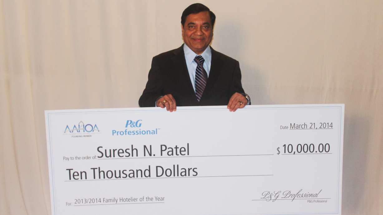 P&G Professional Announces Texas Businessman as Winner of Sixth Annual Family Hotelier of the Year Award