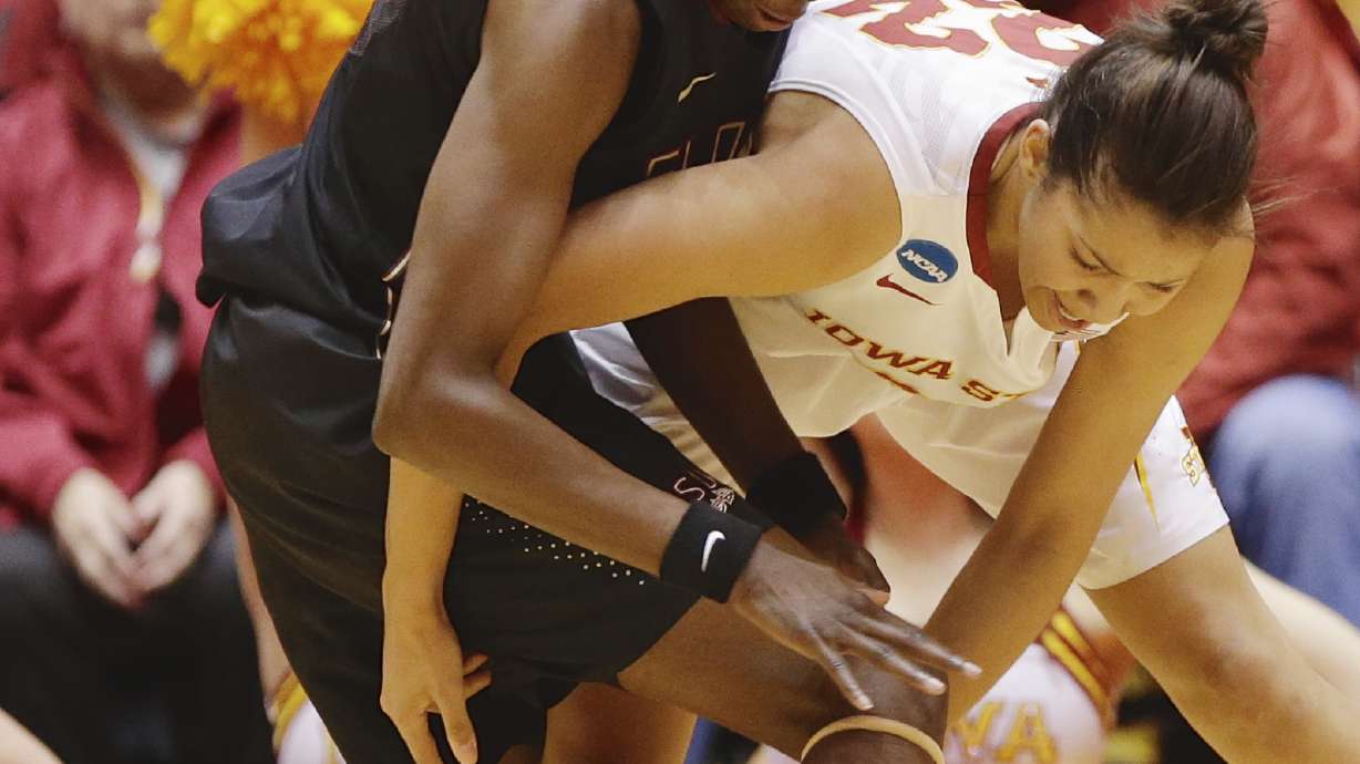 Florida St. women top cold-shooting Cyclones 55-44