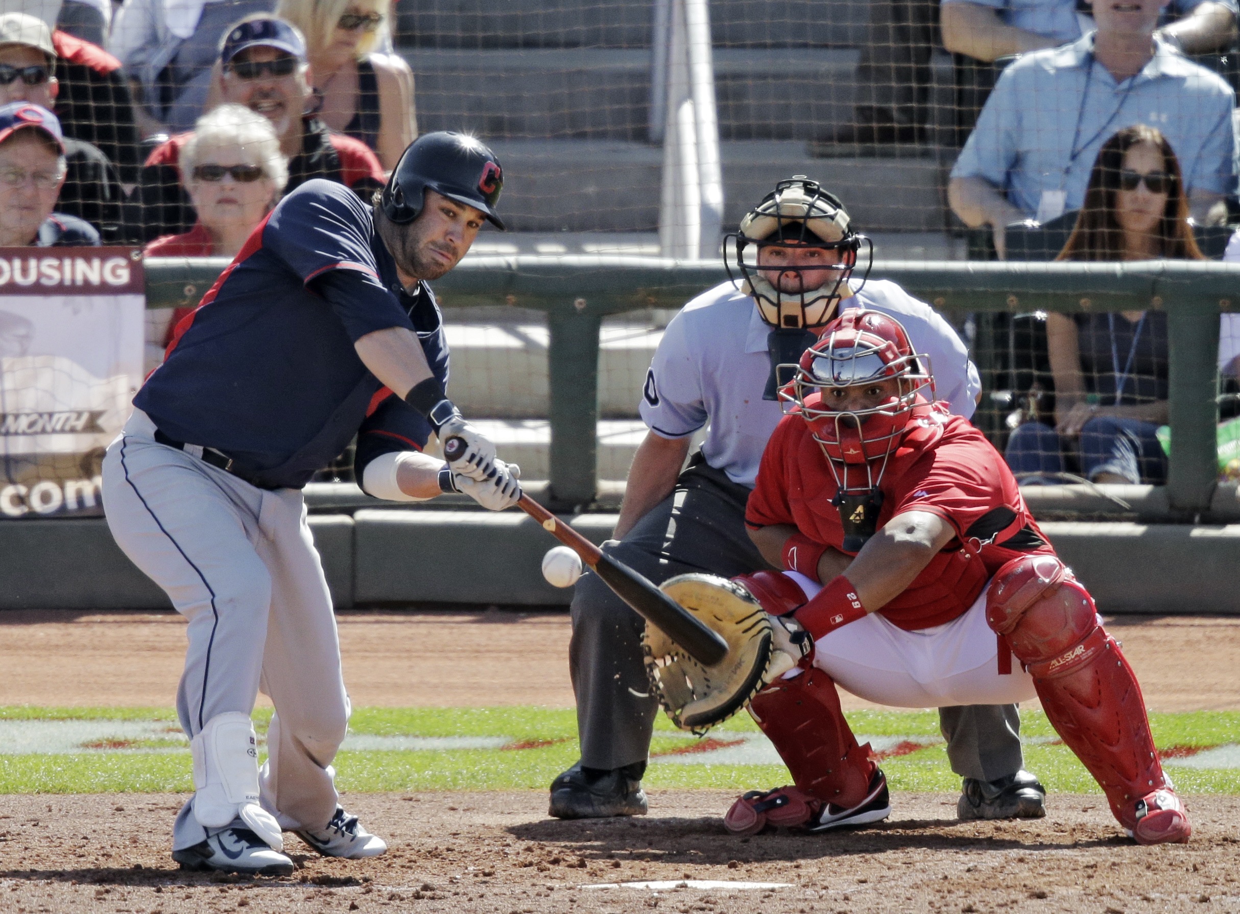 Raburn homers in return to the field
